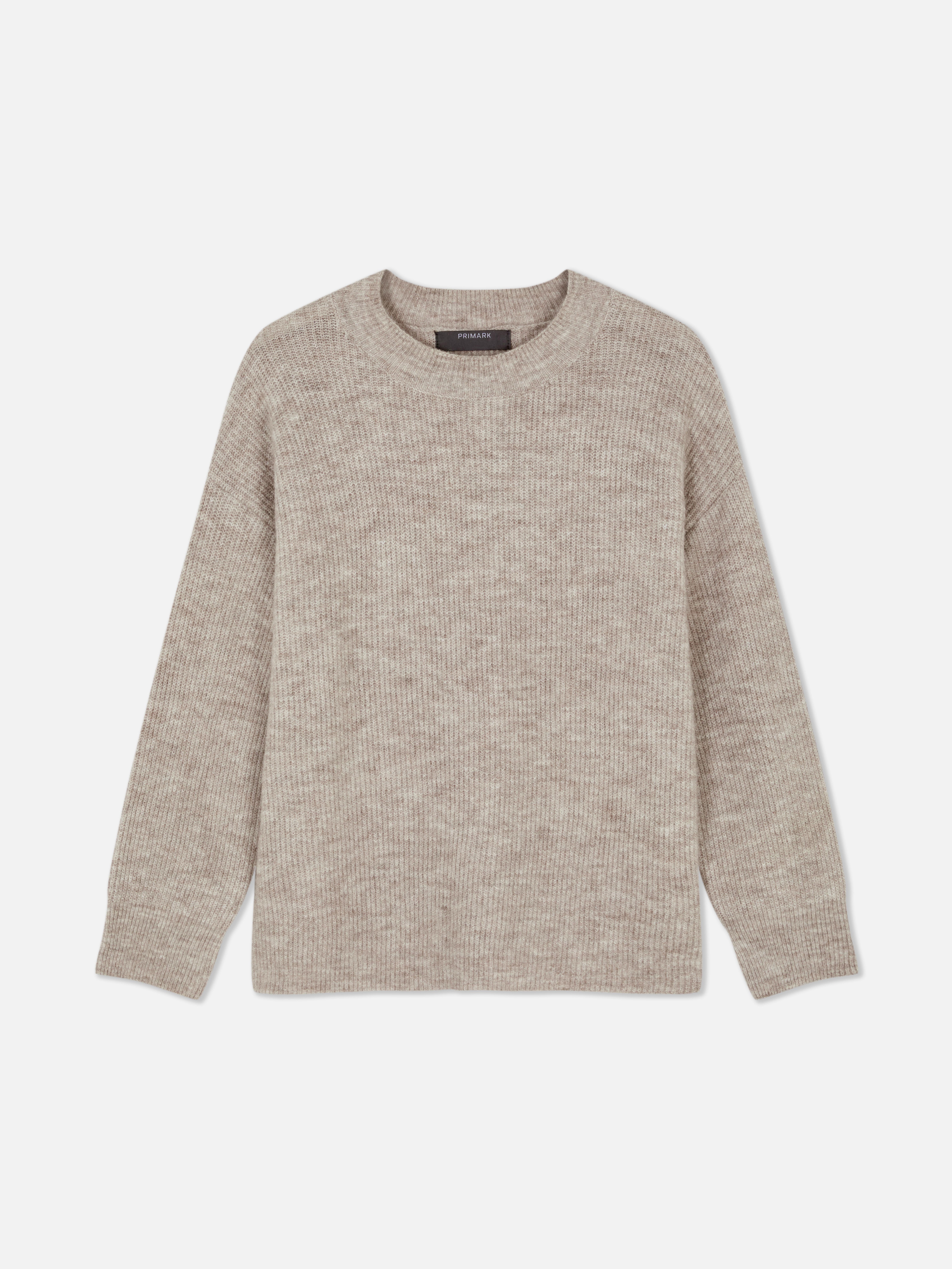 Knitted Crew Neck Jumper