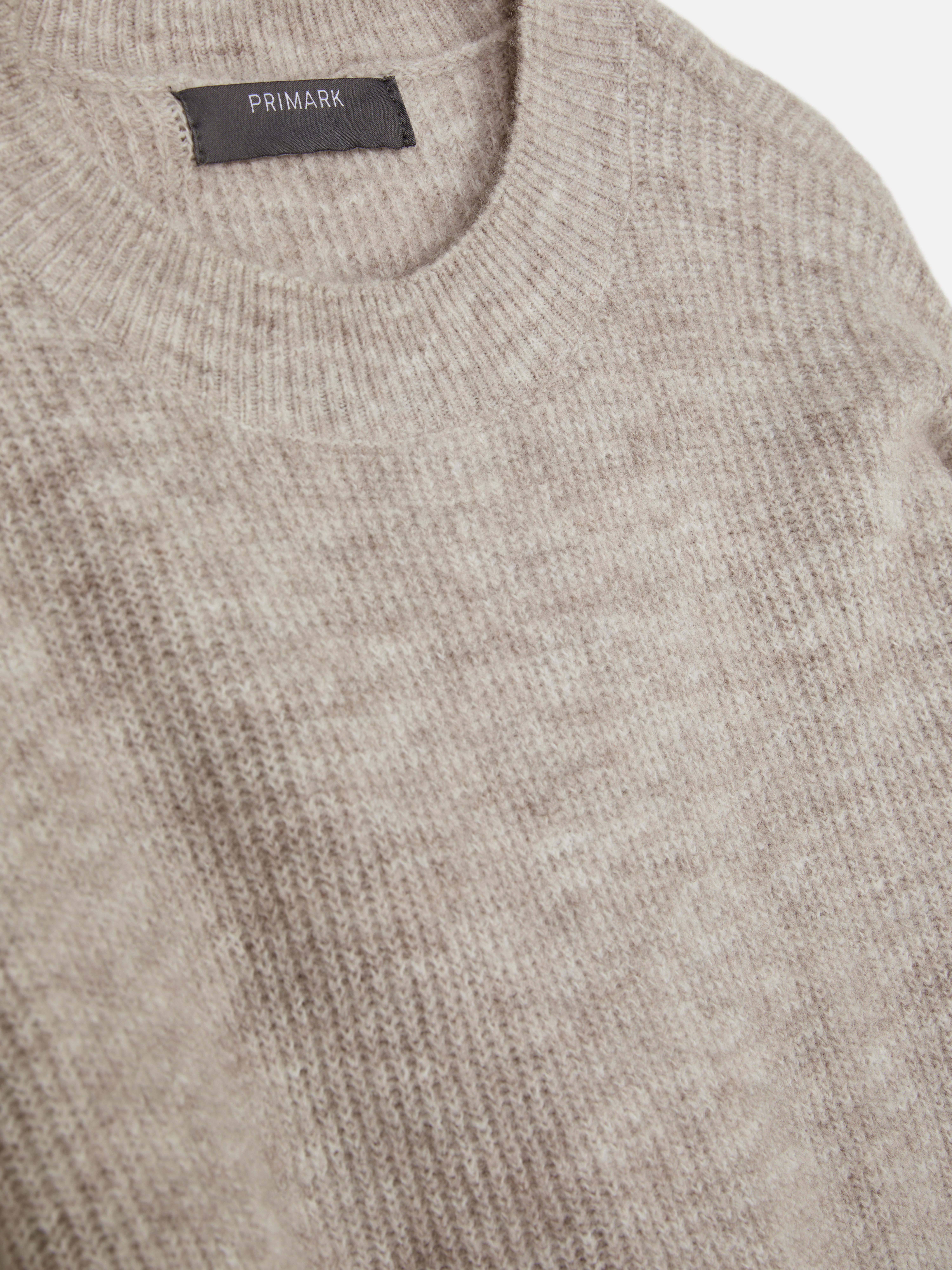 Knitted Crew Neck Jumper