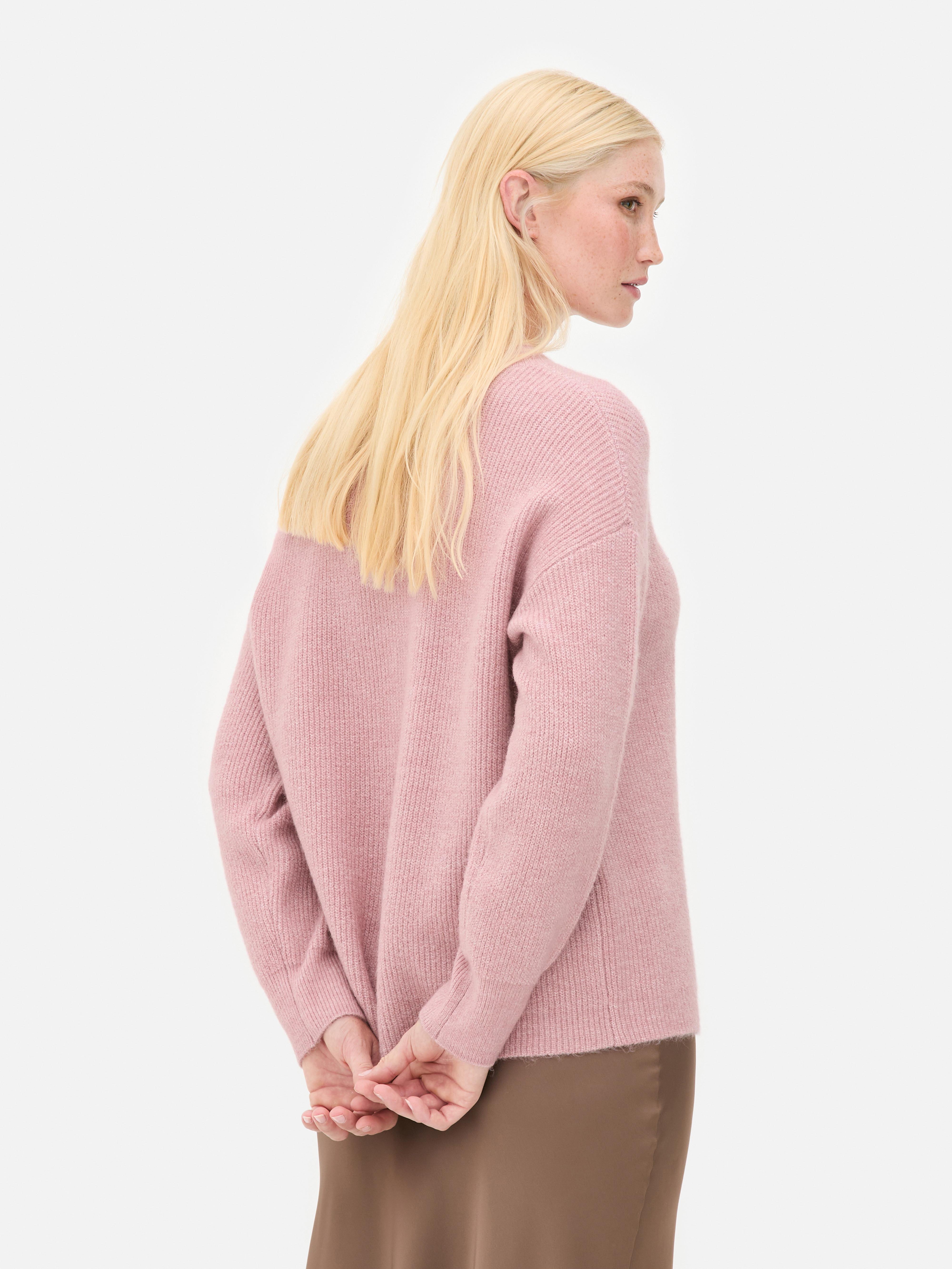Knitted Crew Neck Jumper