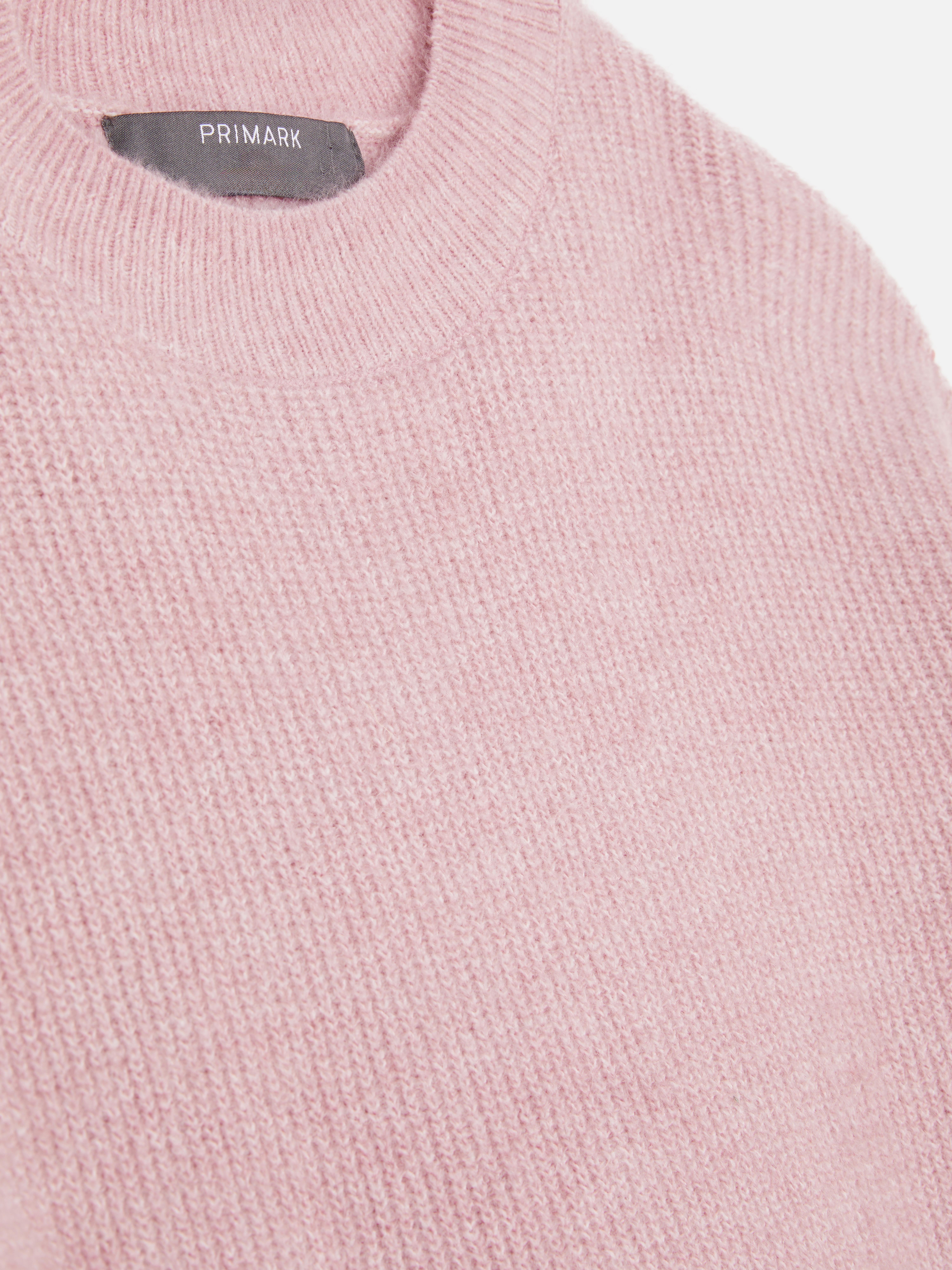 Knitted Crew Neck Jumper