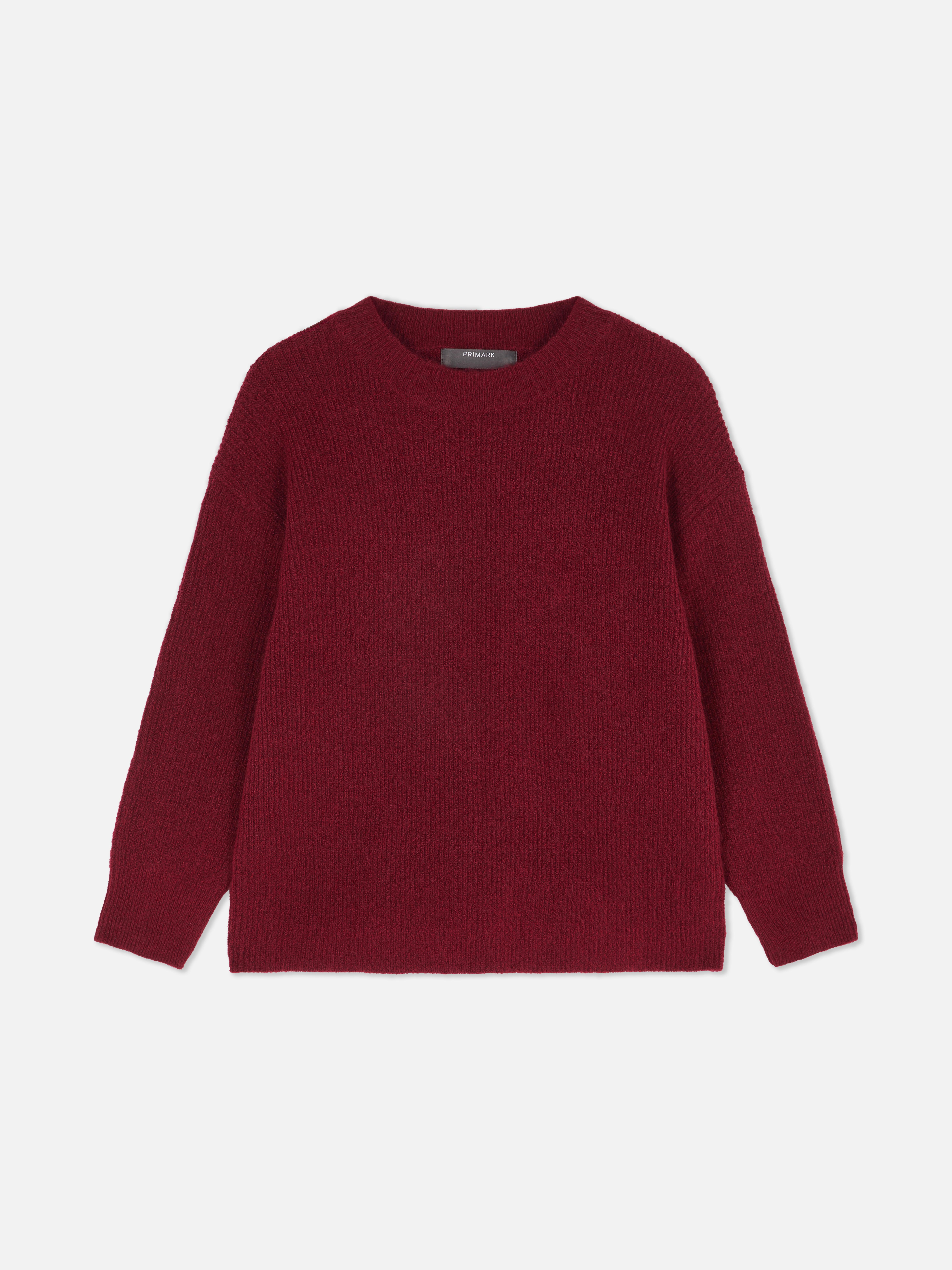 Knitted Crew Neck Jumper