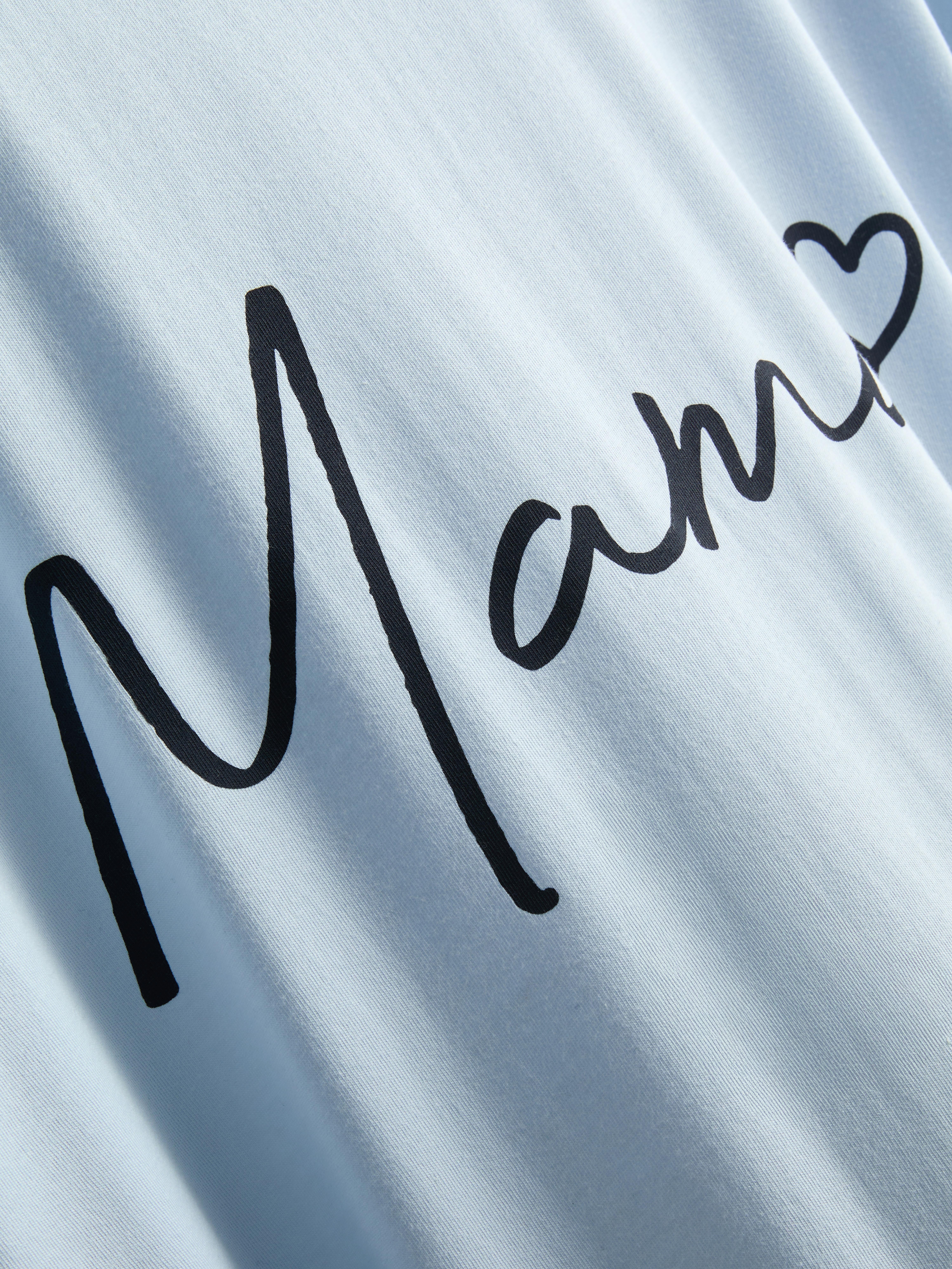 Mateřské tričko na spaní