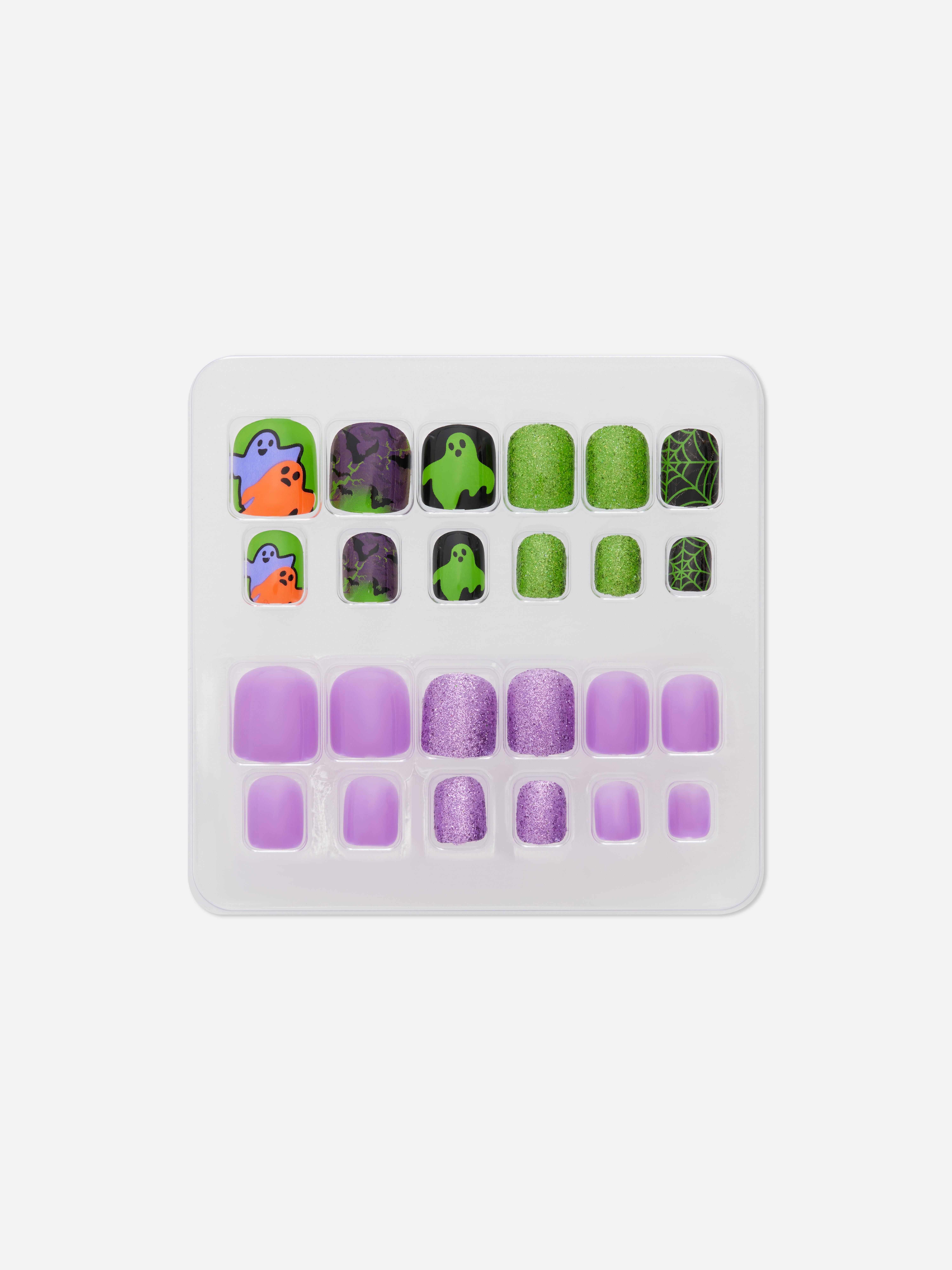 PS... Mini Halloween Press-On False Nails