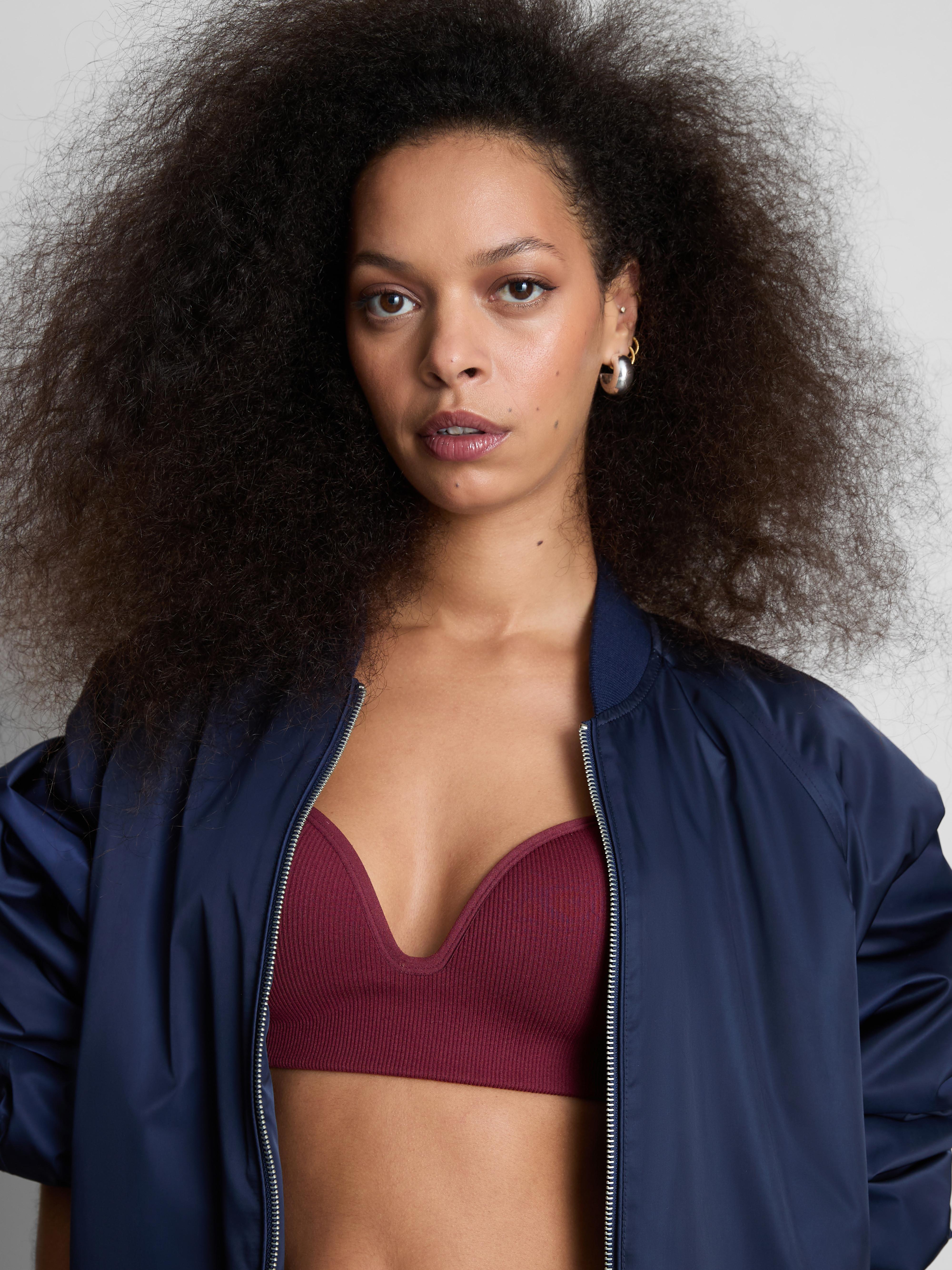 Soutien-Gorge D'Allaitement Sans Armatures - Ouverture Avant, Grande Taille, Nylon Élasthanne Doux