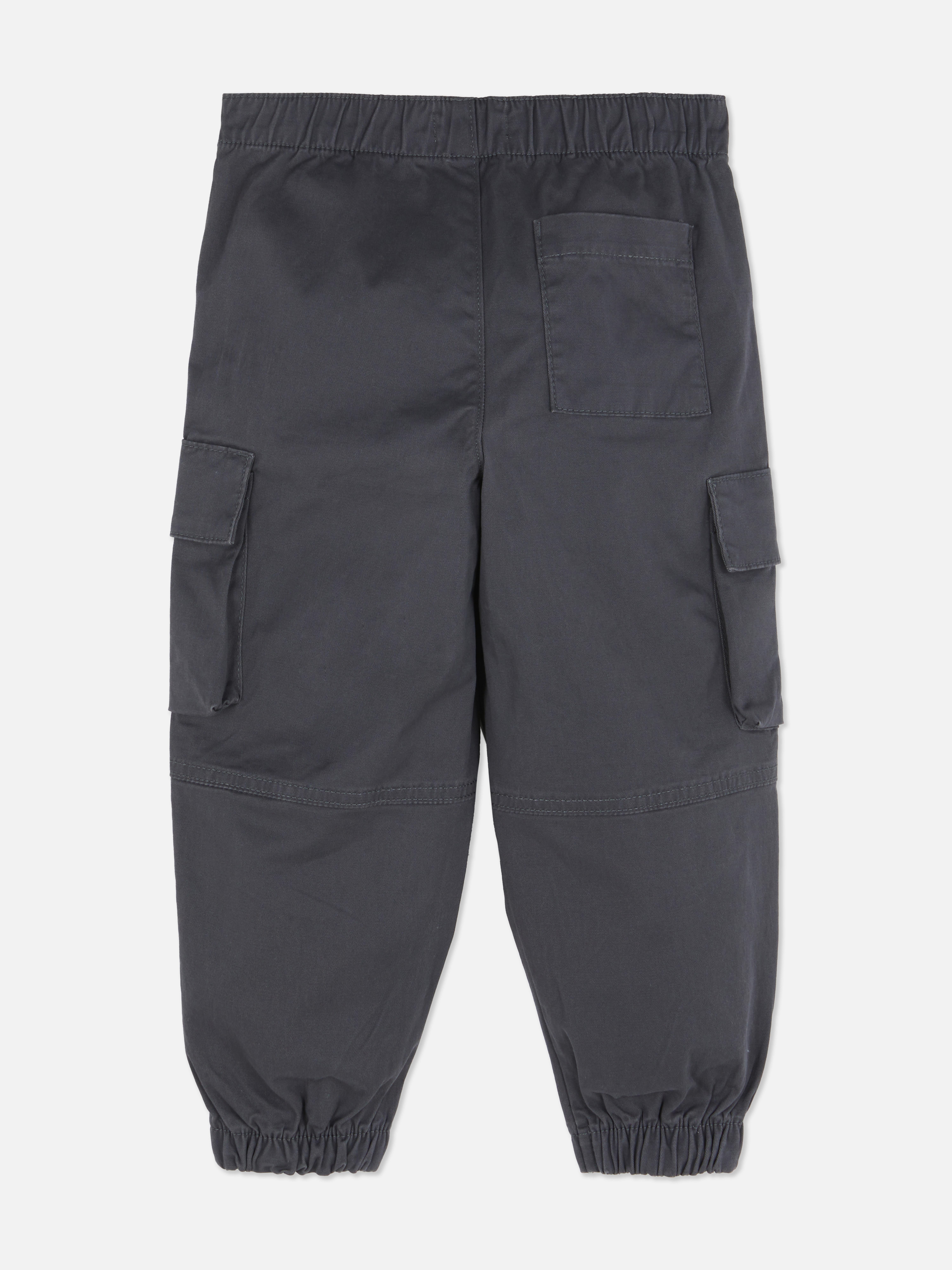 18 mois–8 ans | Pantalon cargo à revers et bloque-cordon