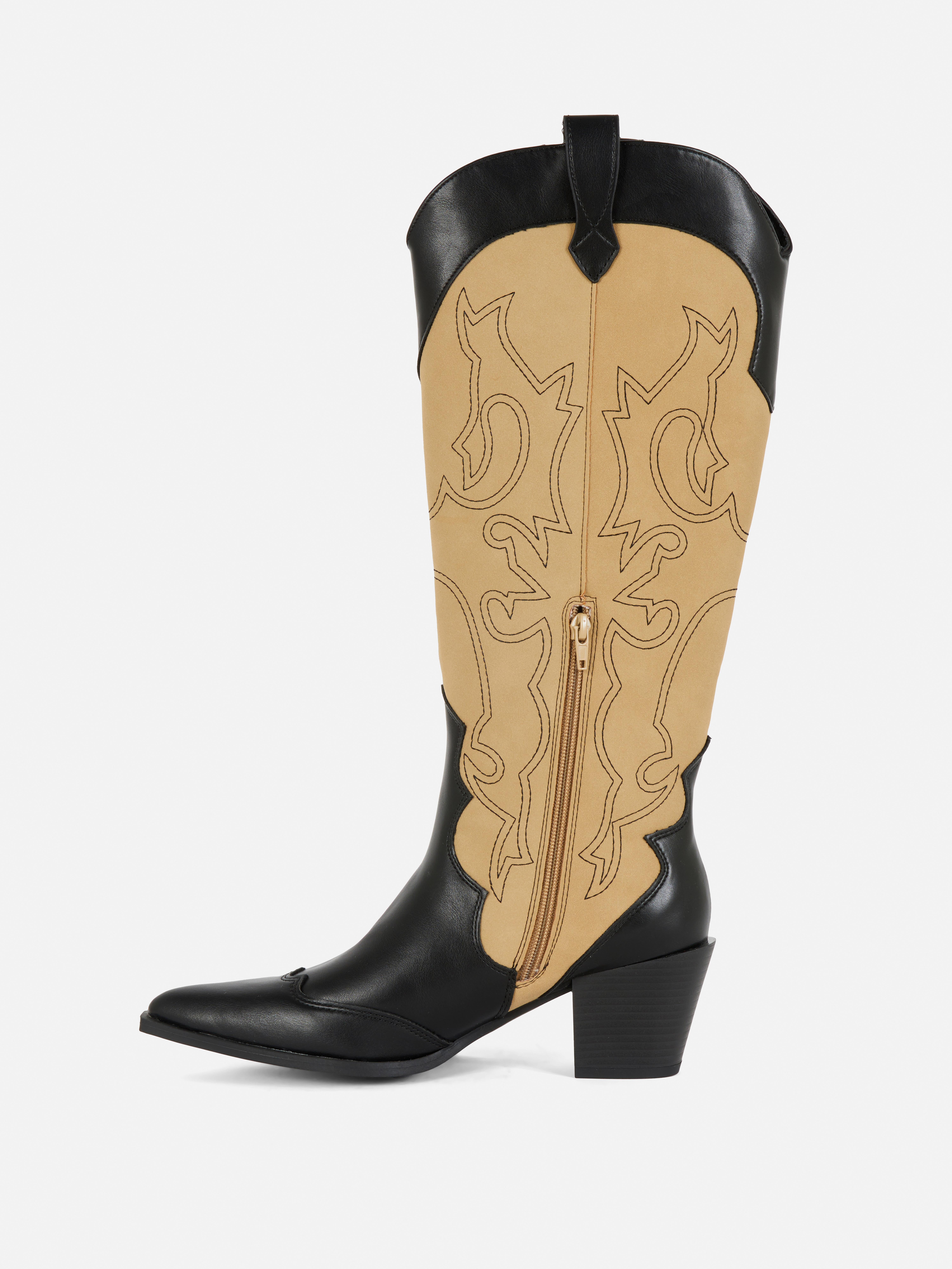 Bottes de cow-boy à motif
