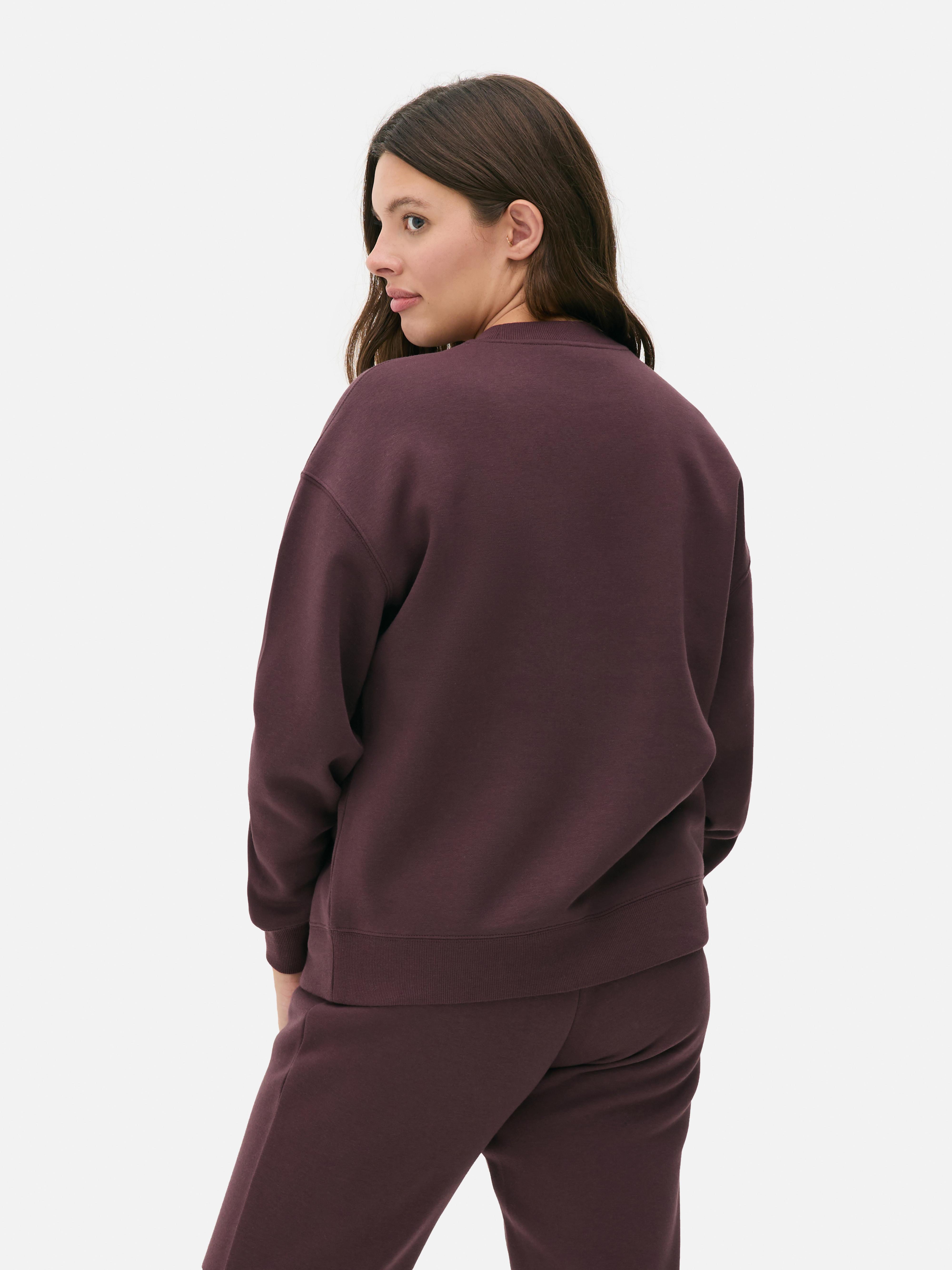 Camisola gola redonda básica