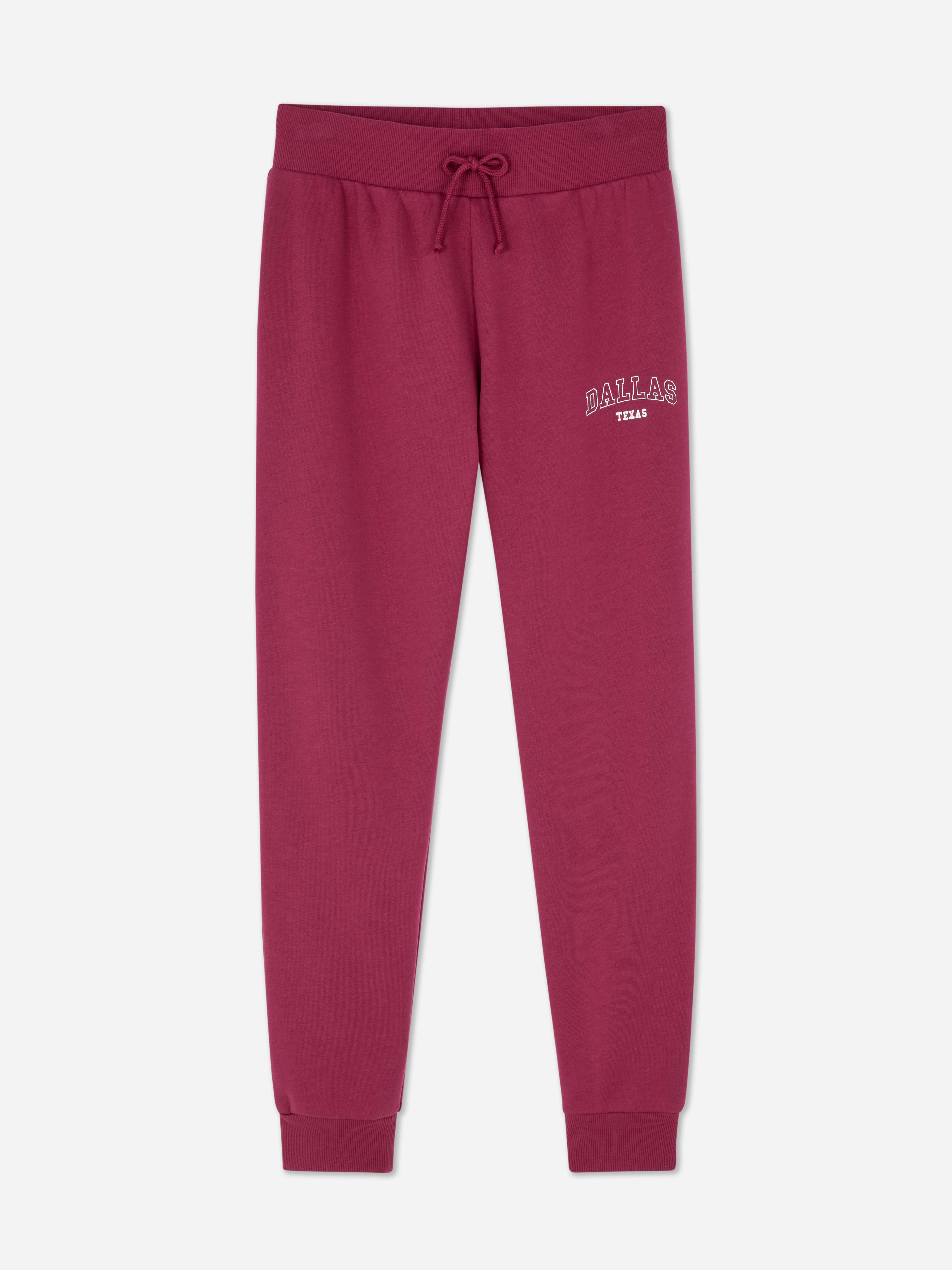Skinny Print Joggers