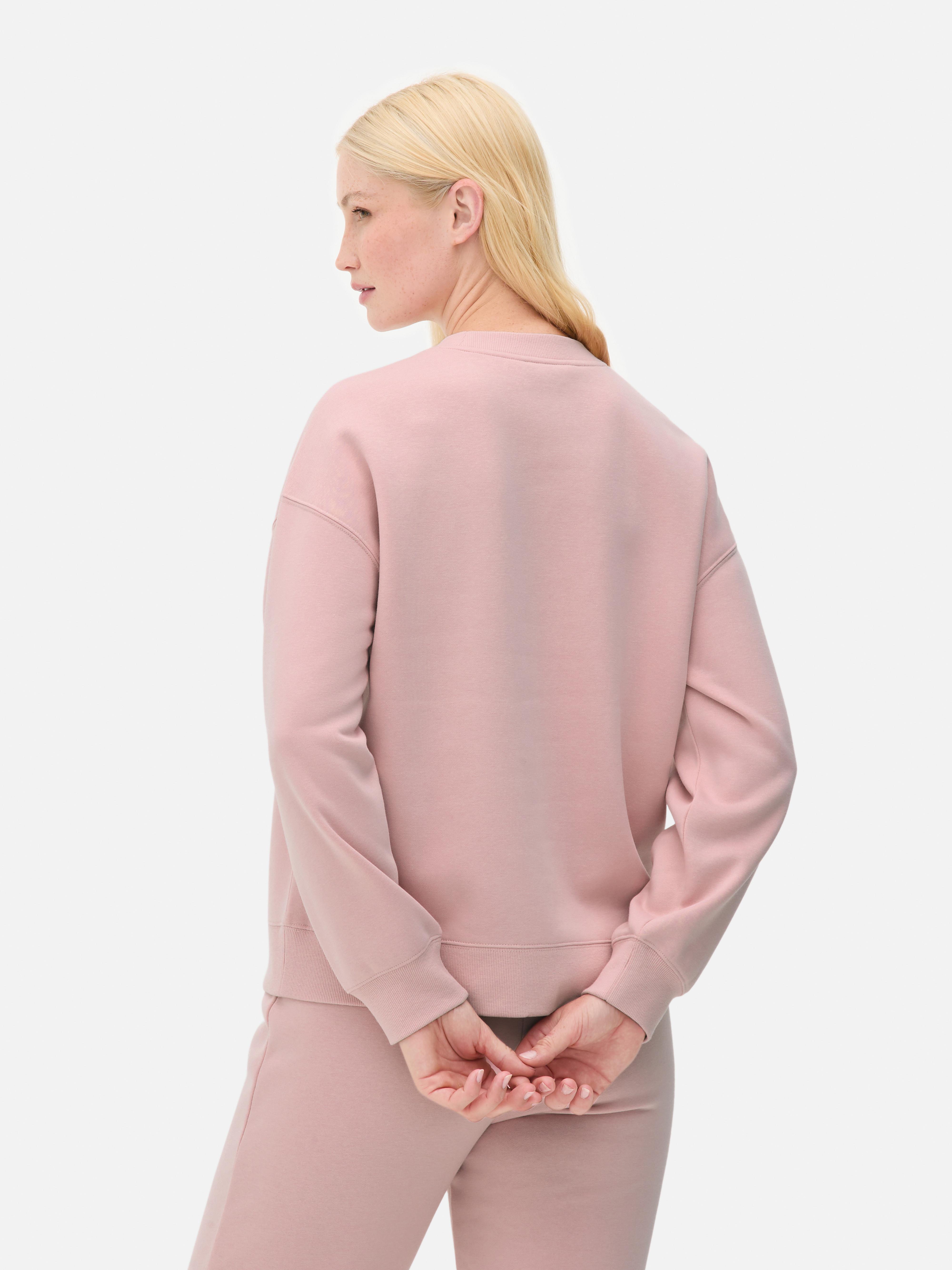 Printed Crew Neck Sweatshirt