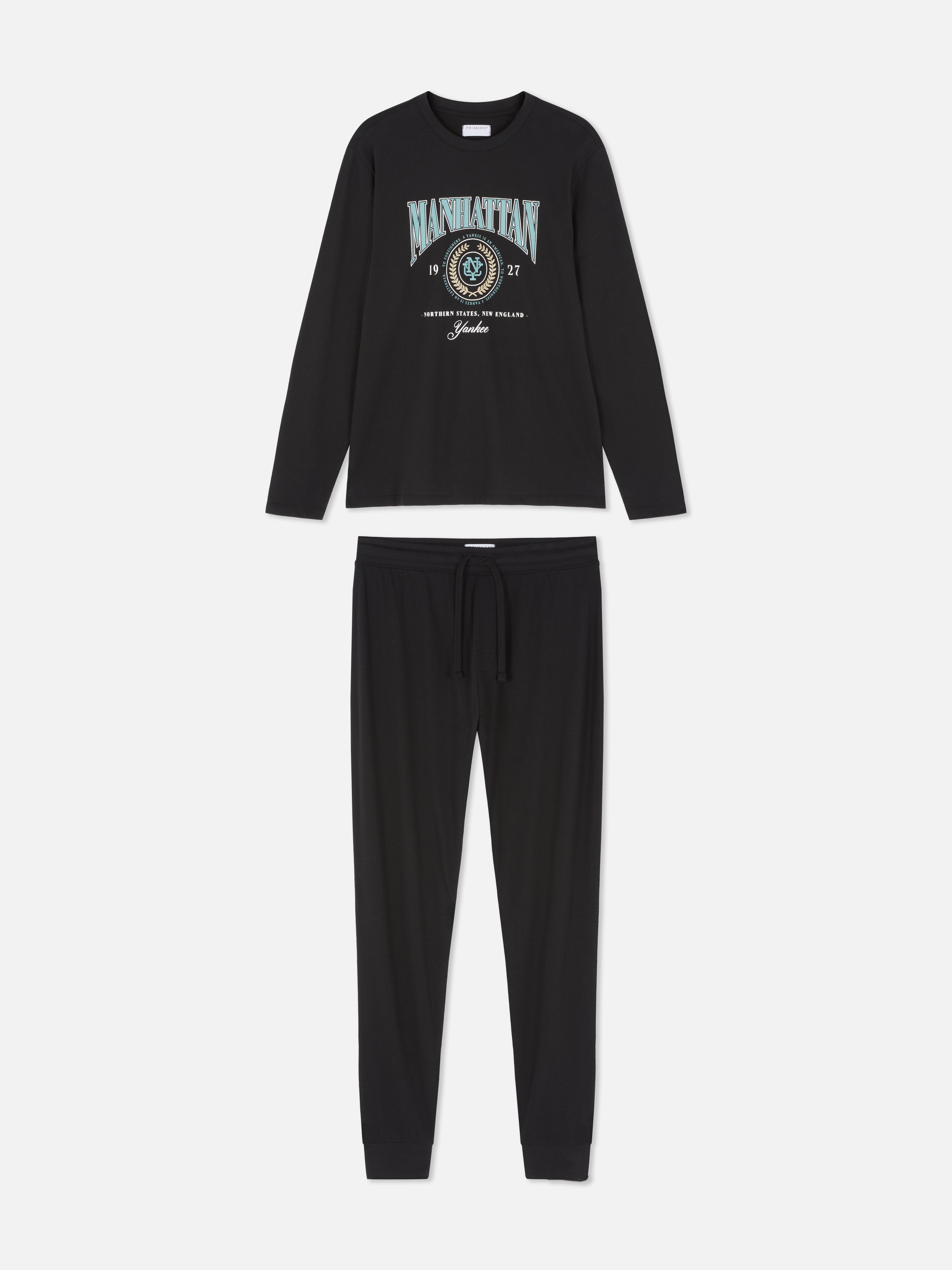 Printed Long Pyjama Set