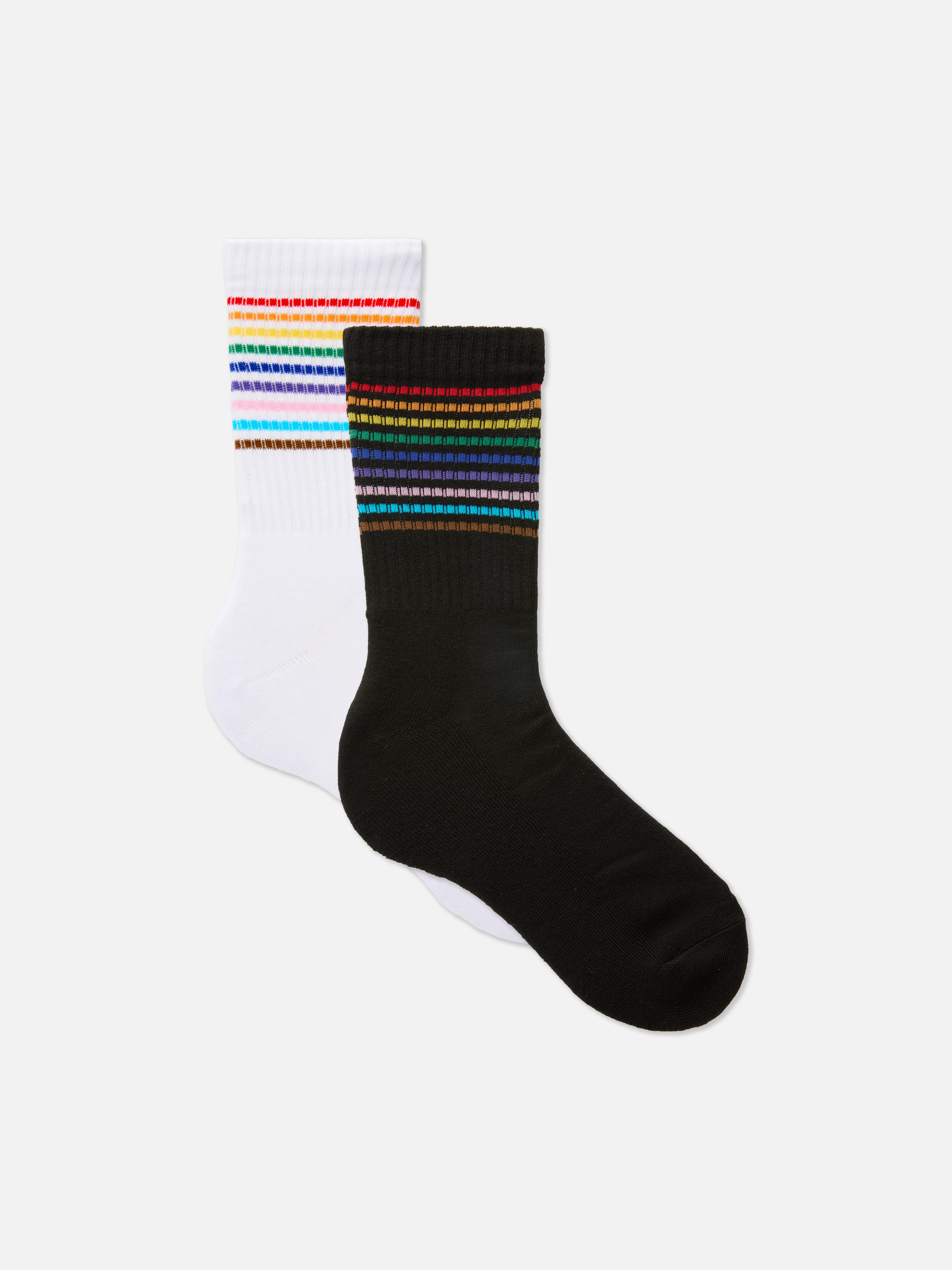 2pk Pride Crew Socks