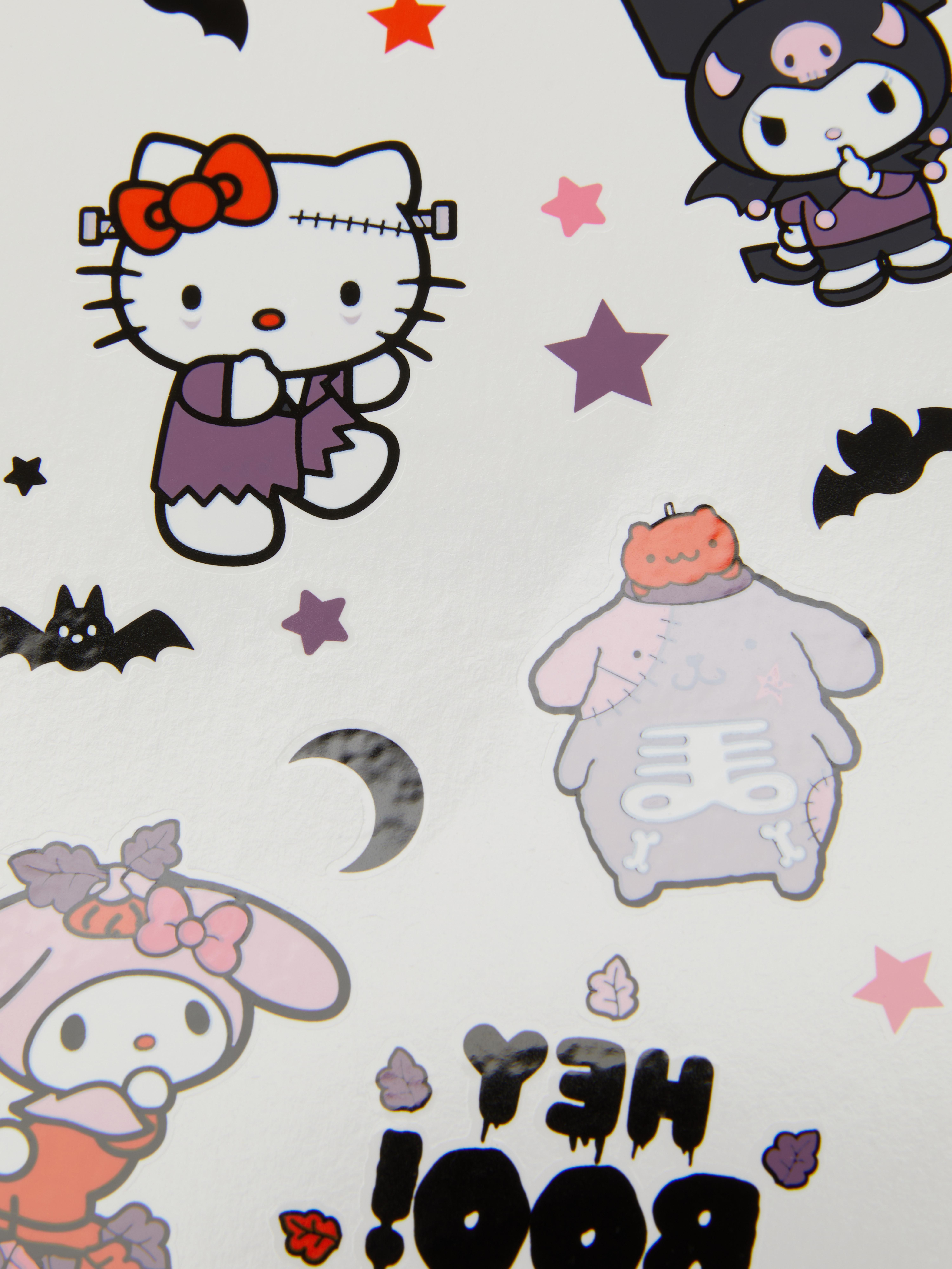 Halloweenské dočasné tetování Hello Kitty a přátelé PS… Mini
