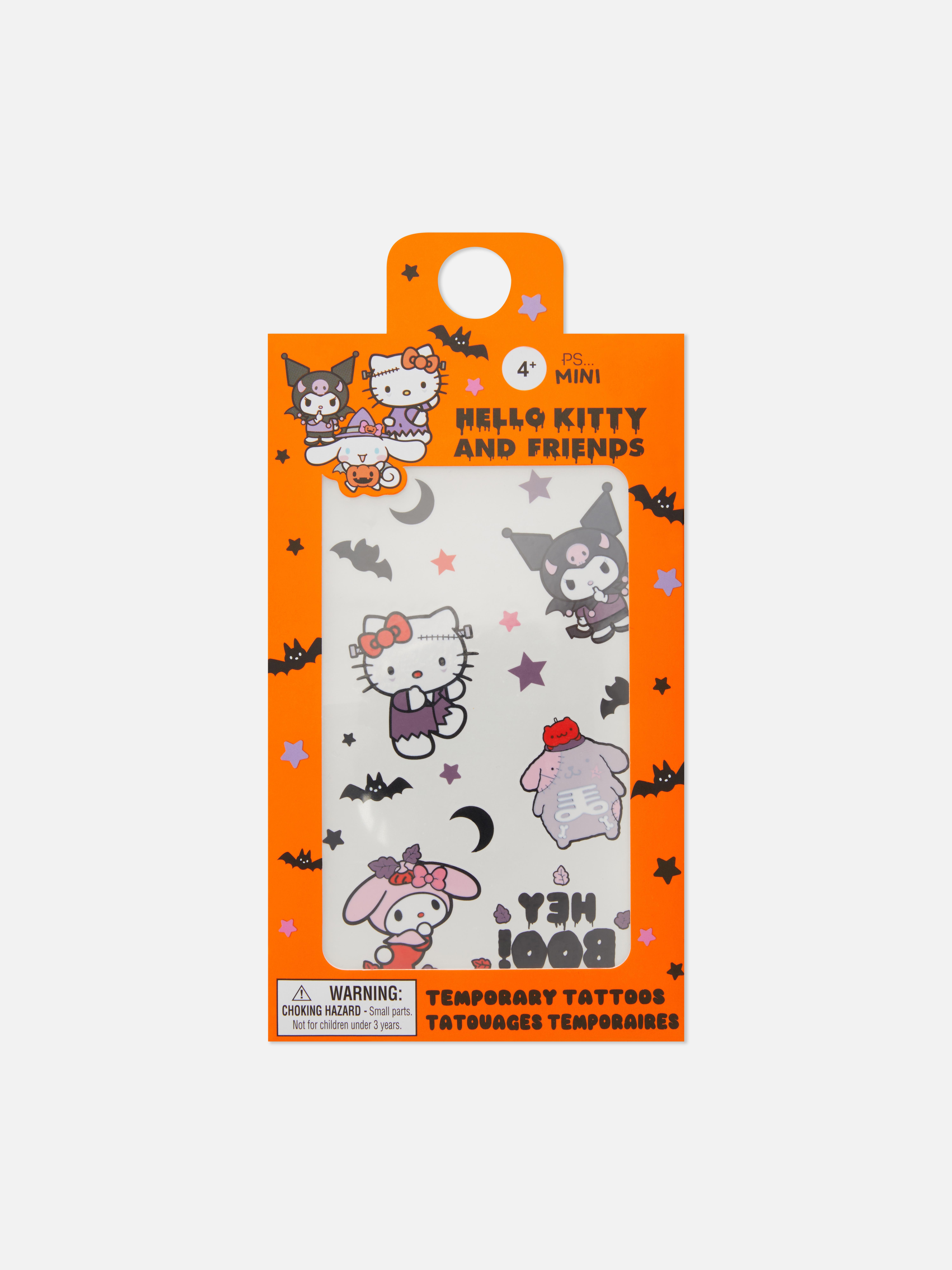 Halloweenské dočasné tetování Hello Kitty a přátelé PS… Mini
