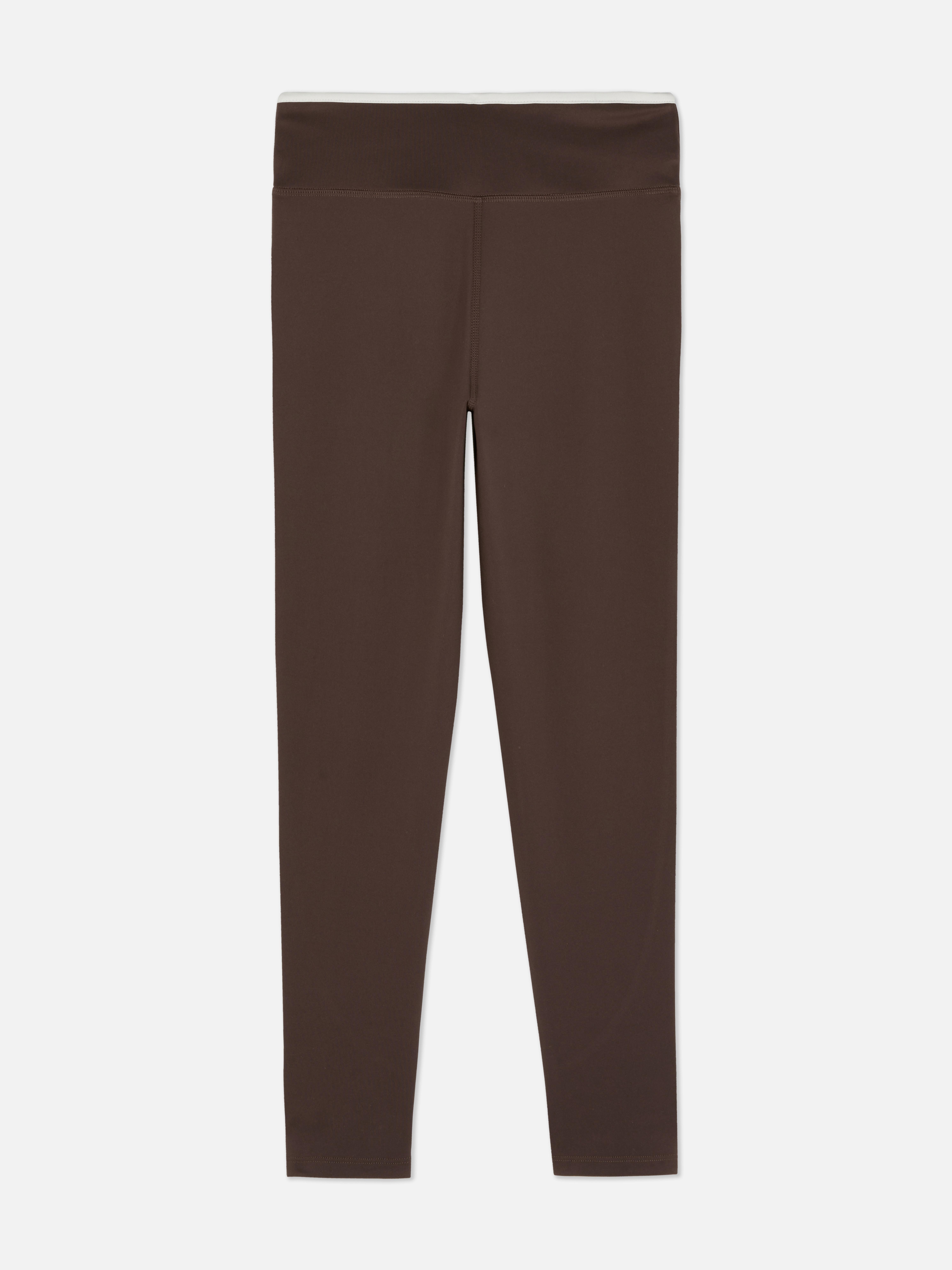 2-15yrs | Performance Contrast Waistband Leggings