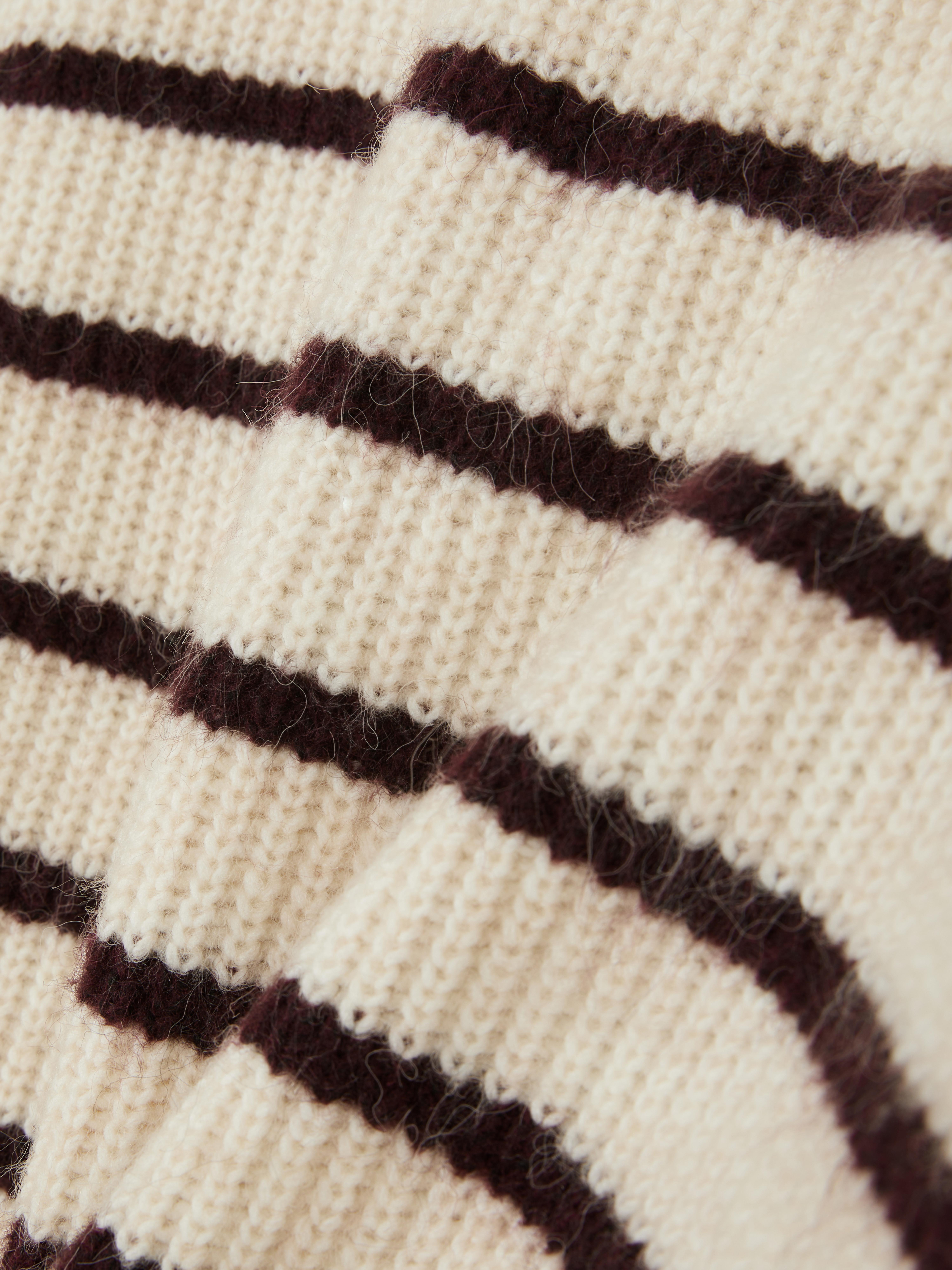 Ribbed Crew Neck Jumper