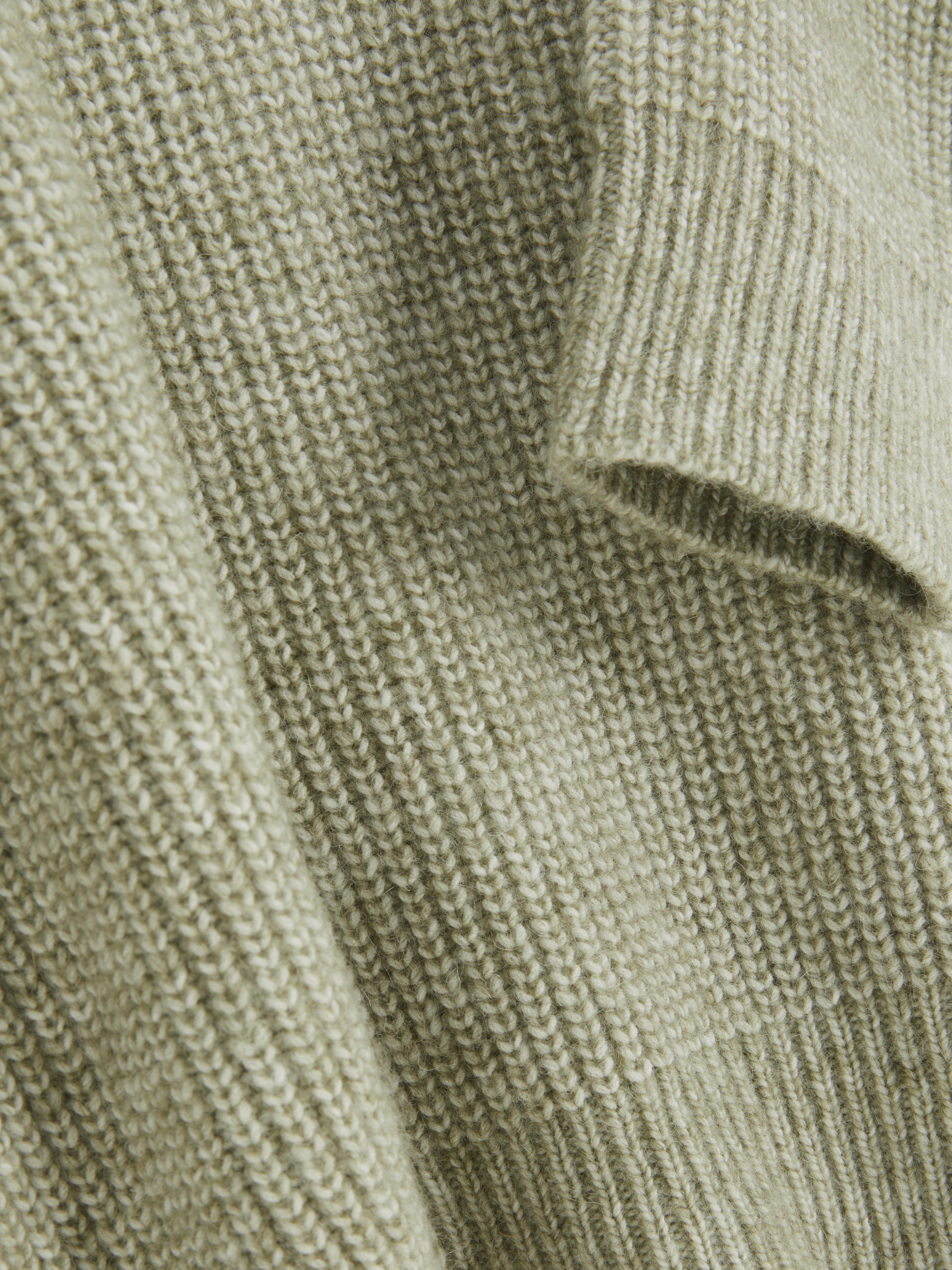 Ribbed Crew Neck Jumper