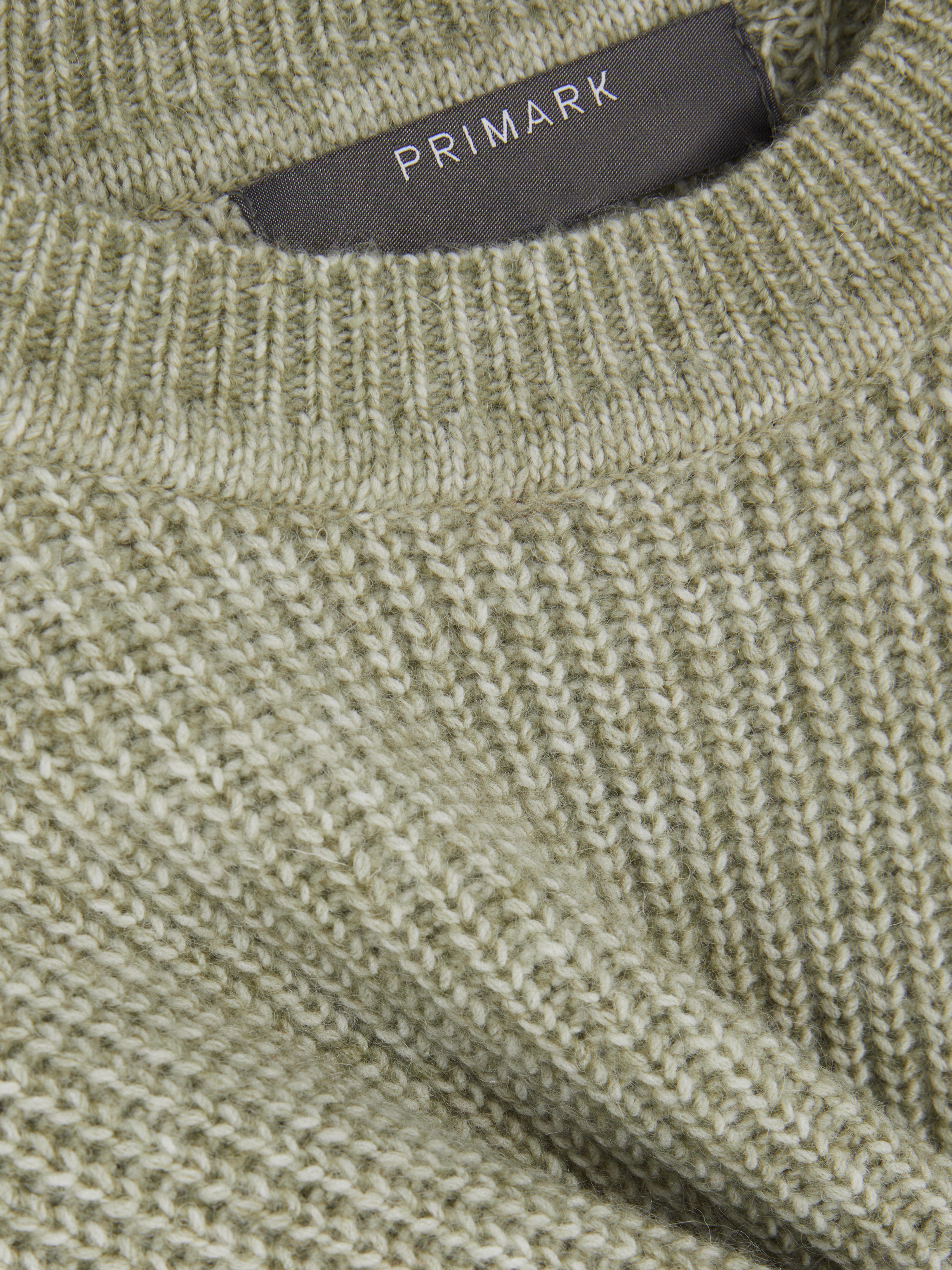 Ribbed Crew Neck Jumper