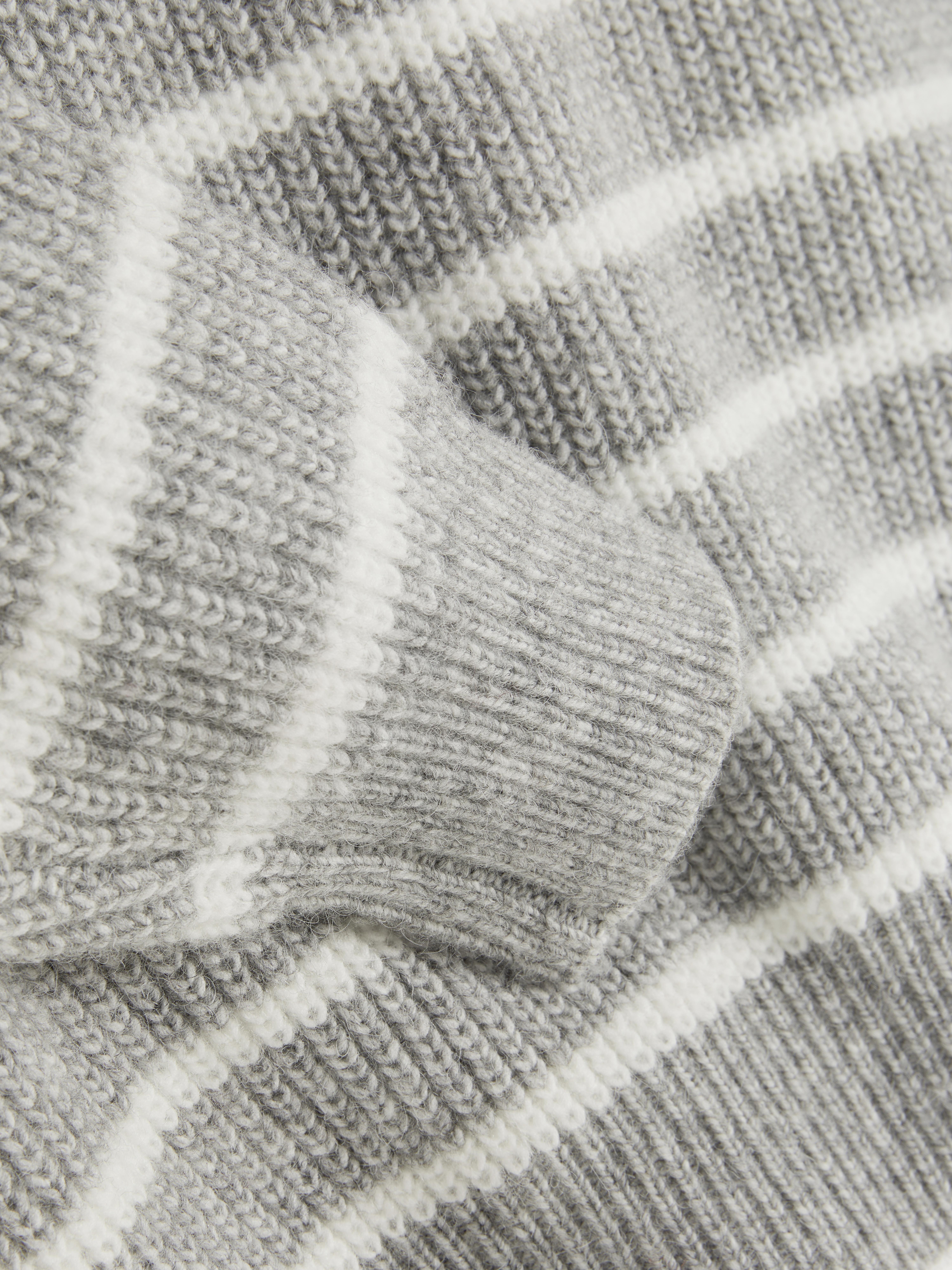 Ribbed Crew Neck Jumper