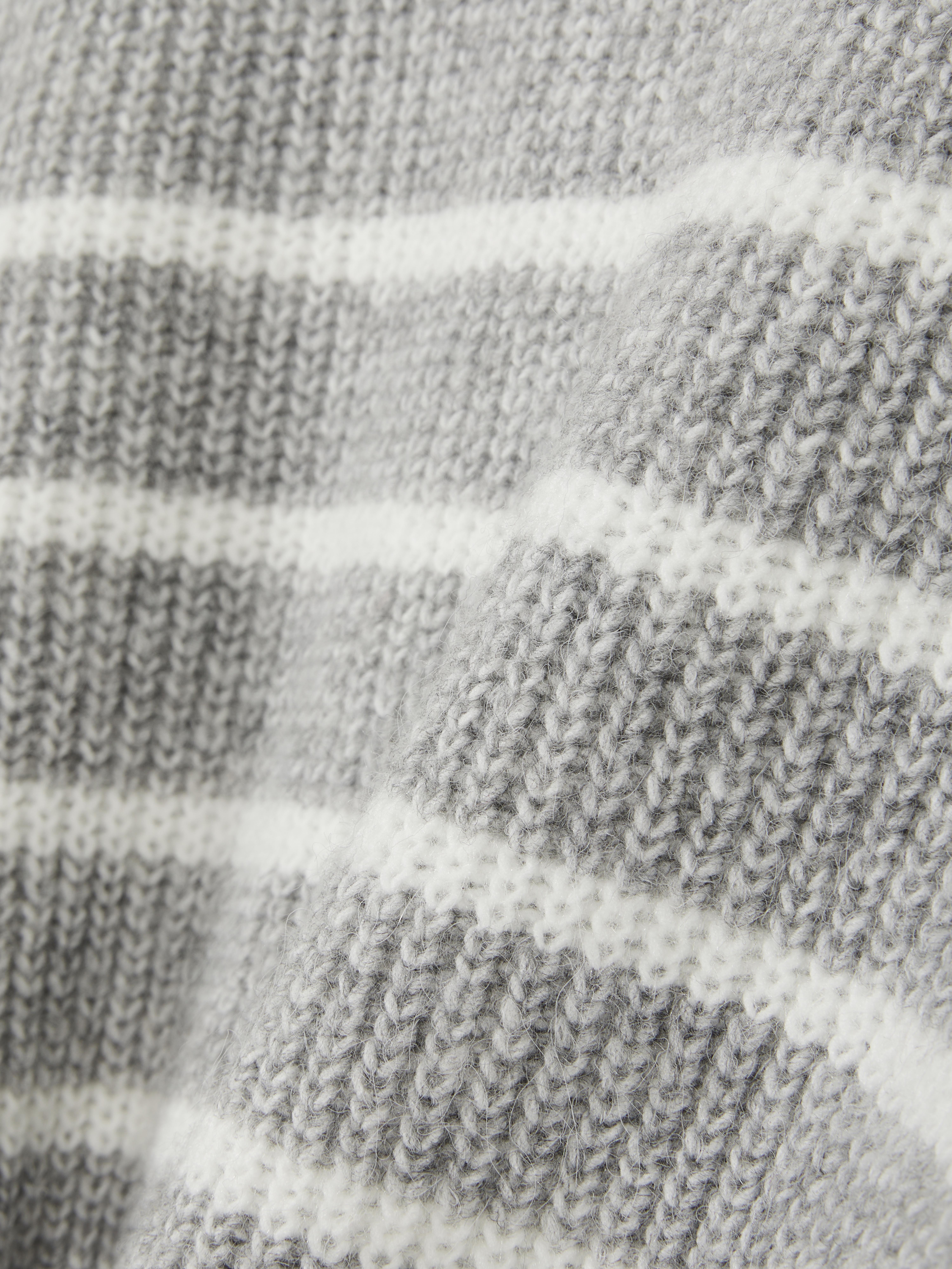 Ribbed Crew Neck Jumper