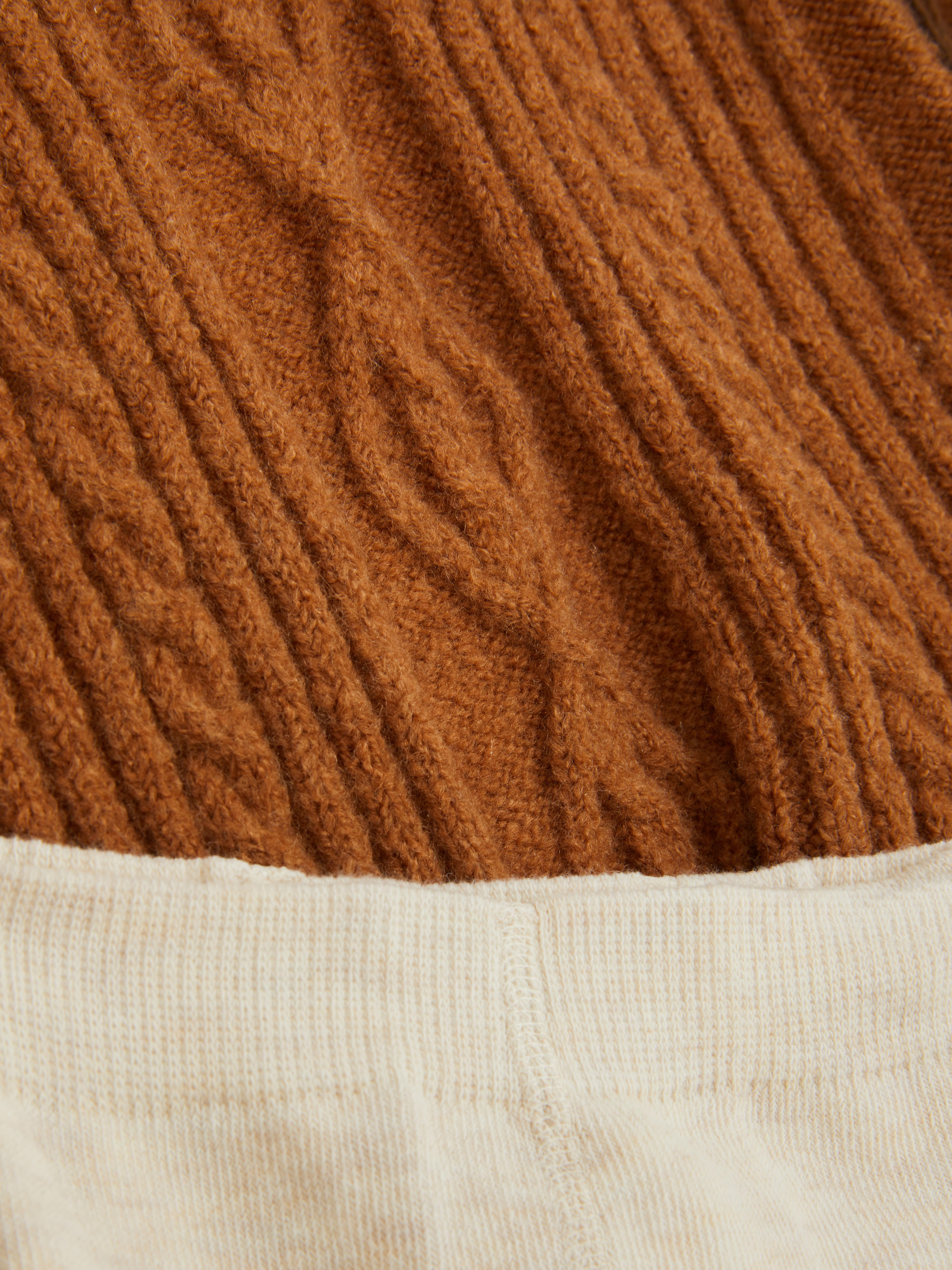 0–36 Monate | Strickkleid mit Zopfmuster und Strumpfhose