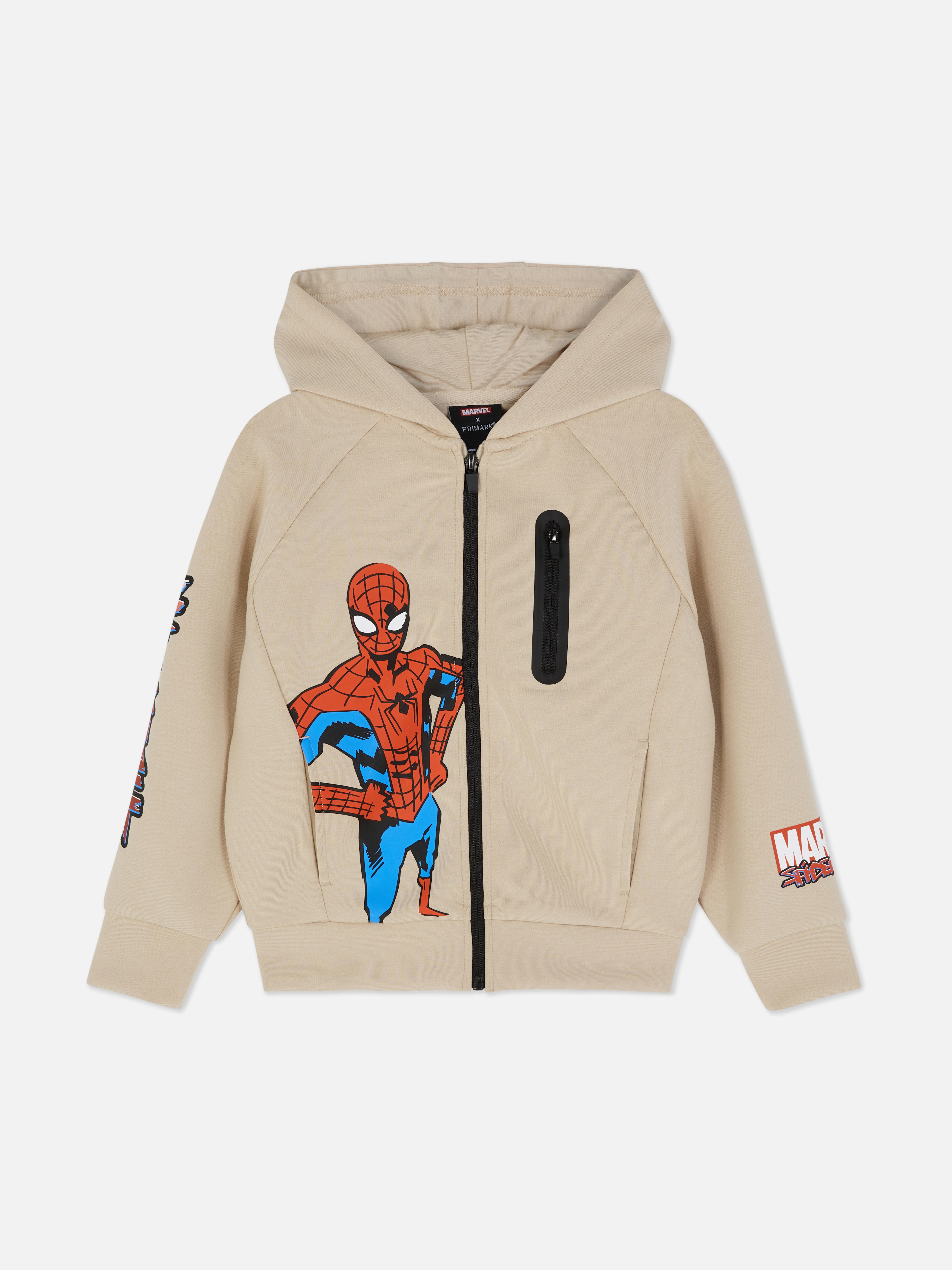 1,5-8 anni | Felpa con cappuccio e zip Spider-Man Marvel