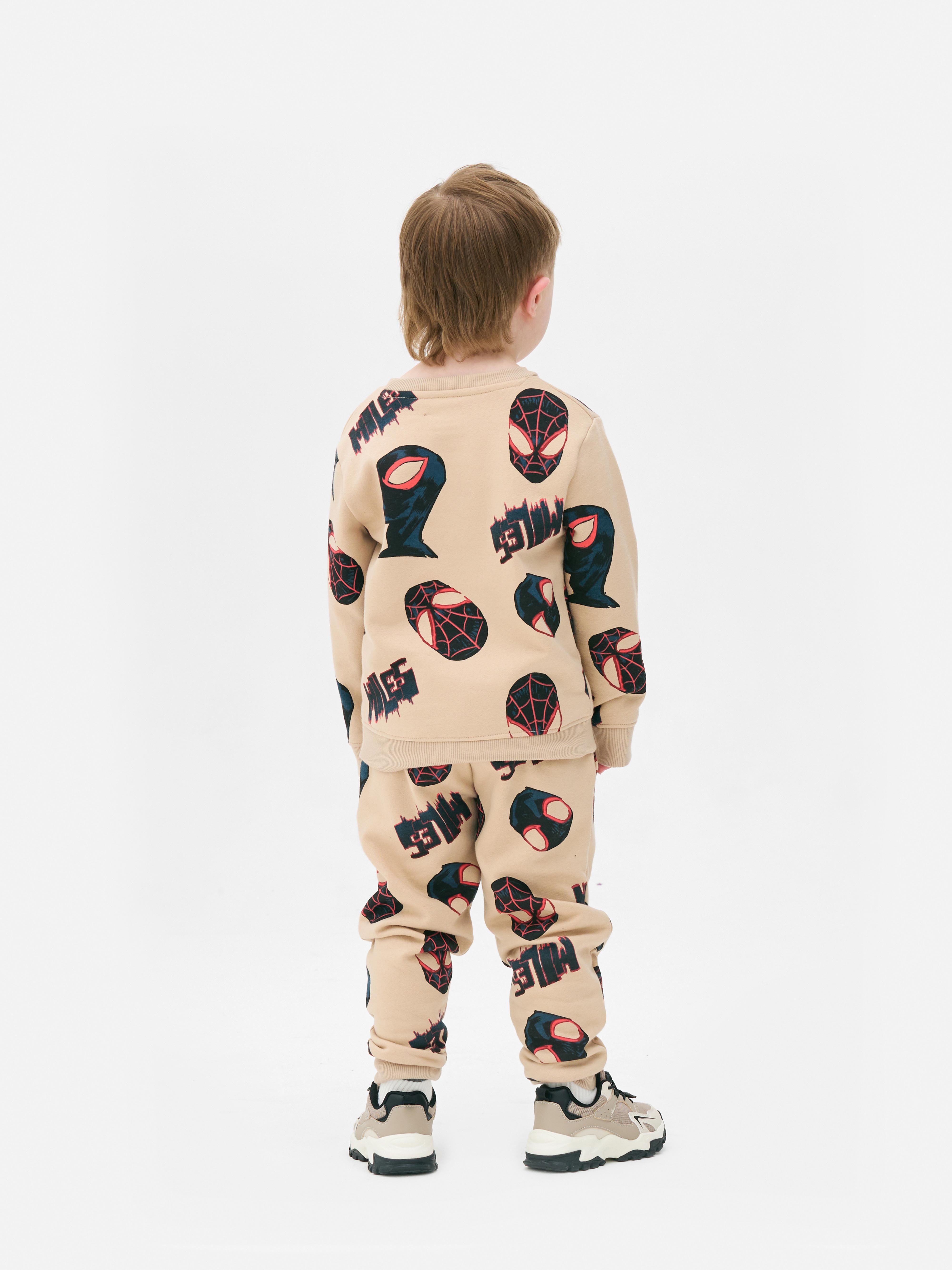 1.5-8yrs | MARVEL Spider-Man Miles Morales Sweatshirt and Joggers Set