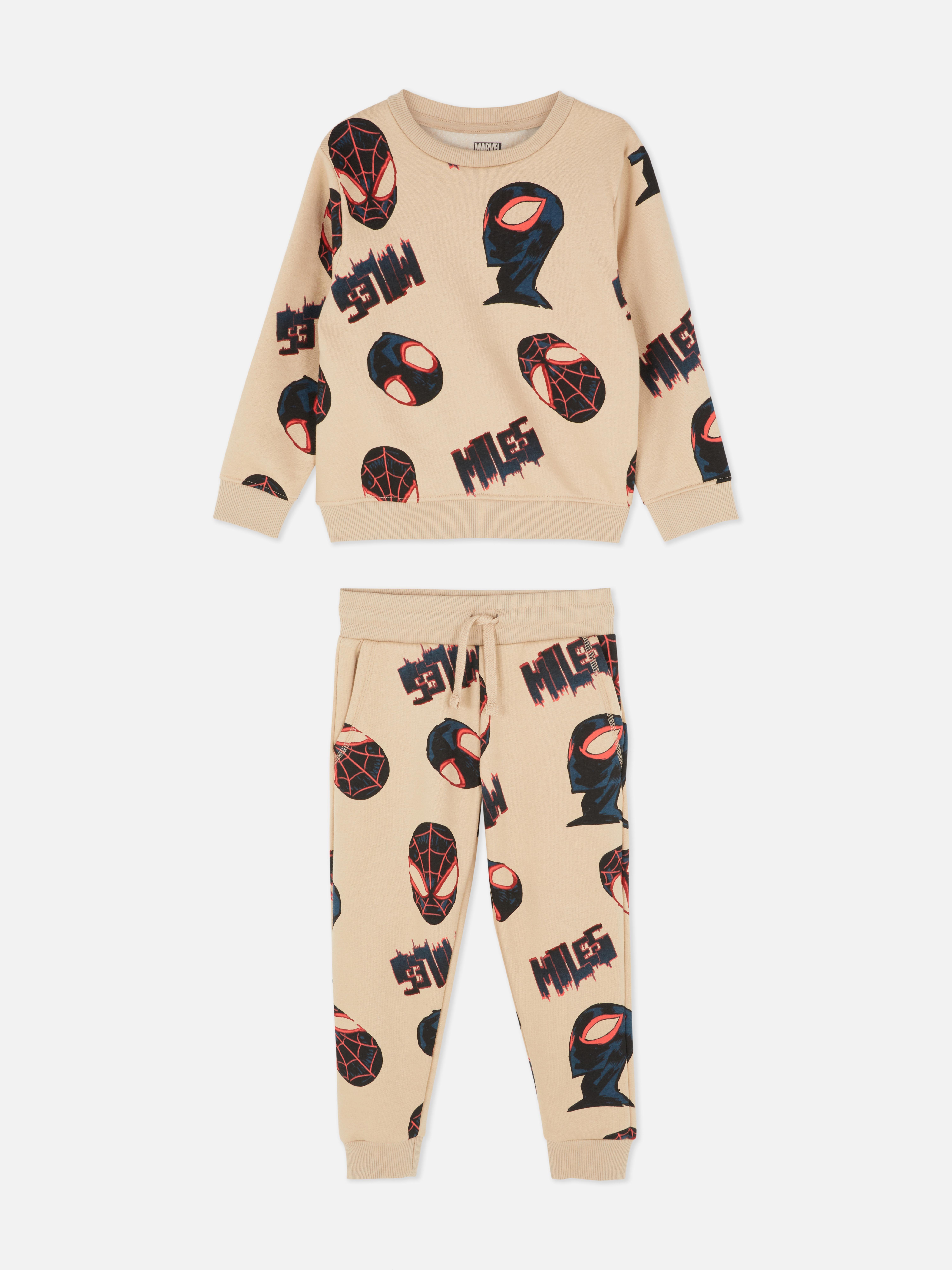 1.5-8yrs | MARVEL Spider-Man Miles Morales Sweatshirt and Joggers Set