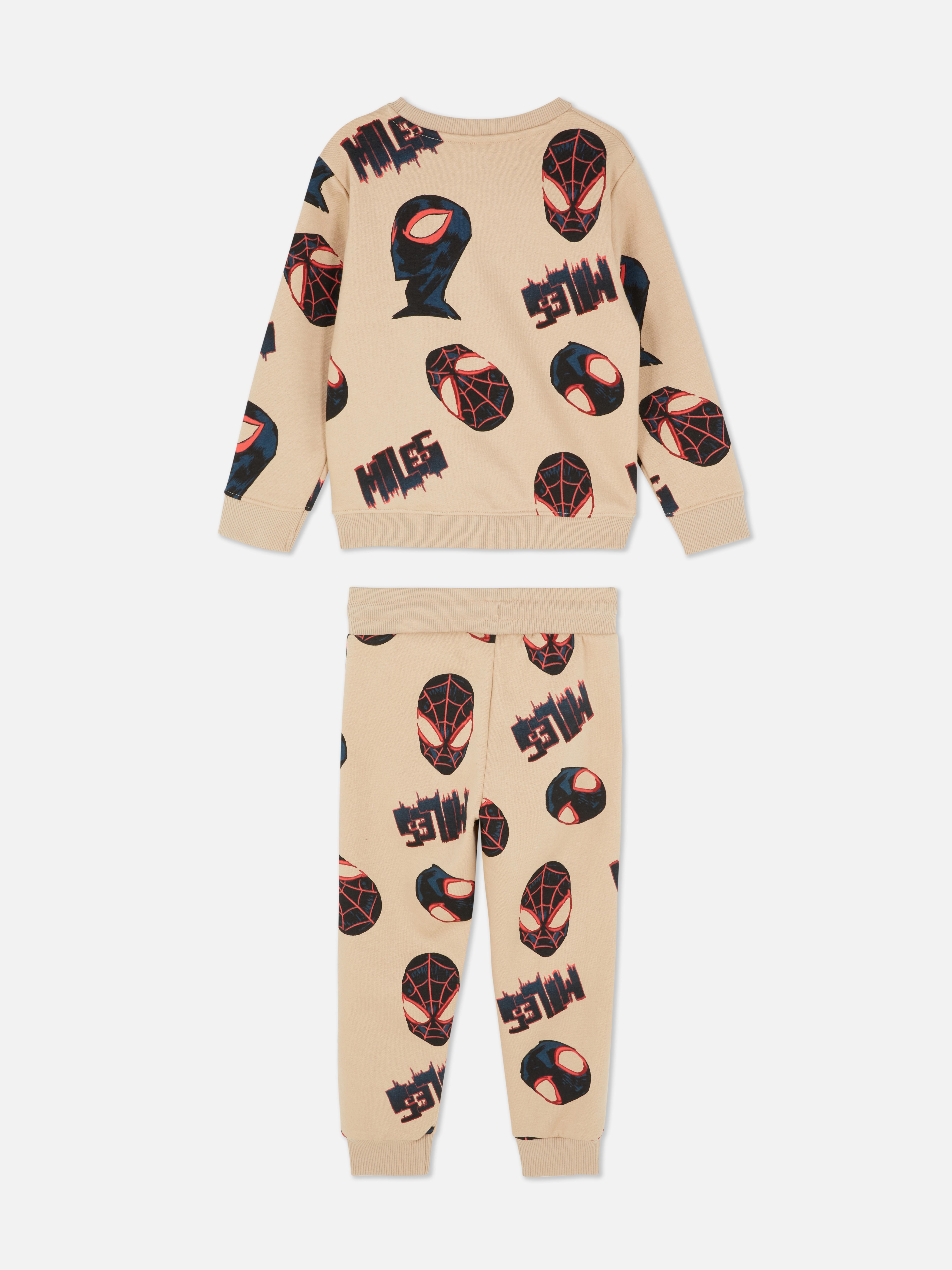 1.5-8yrs | MARVEL Spider-Man Miles Morales Sweatshirt and Joggers Set