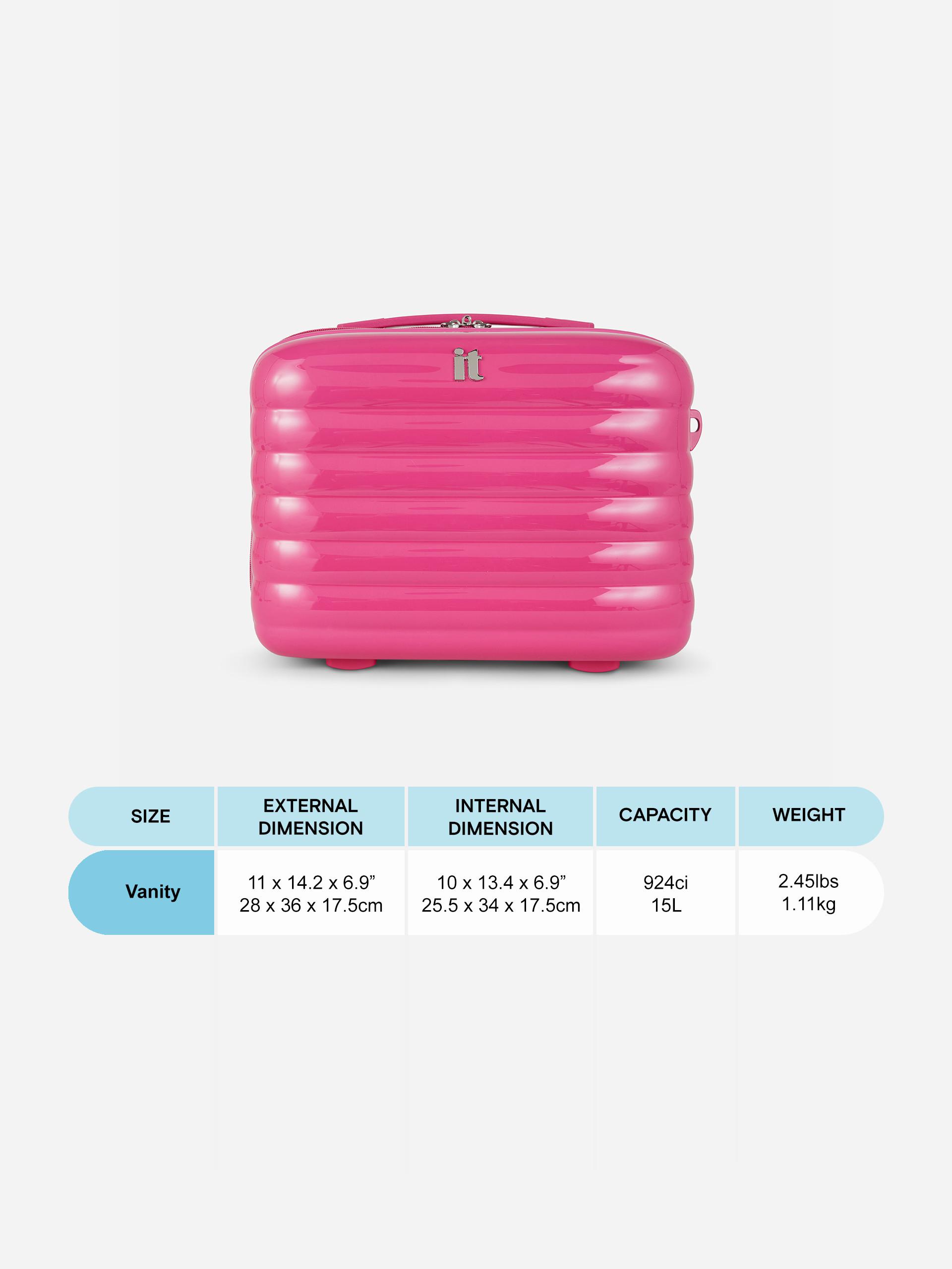 it Luggage Hard Shell Ribbed Vanity