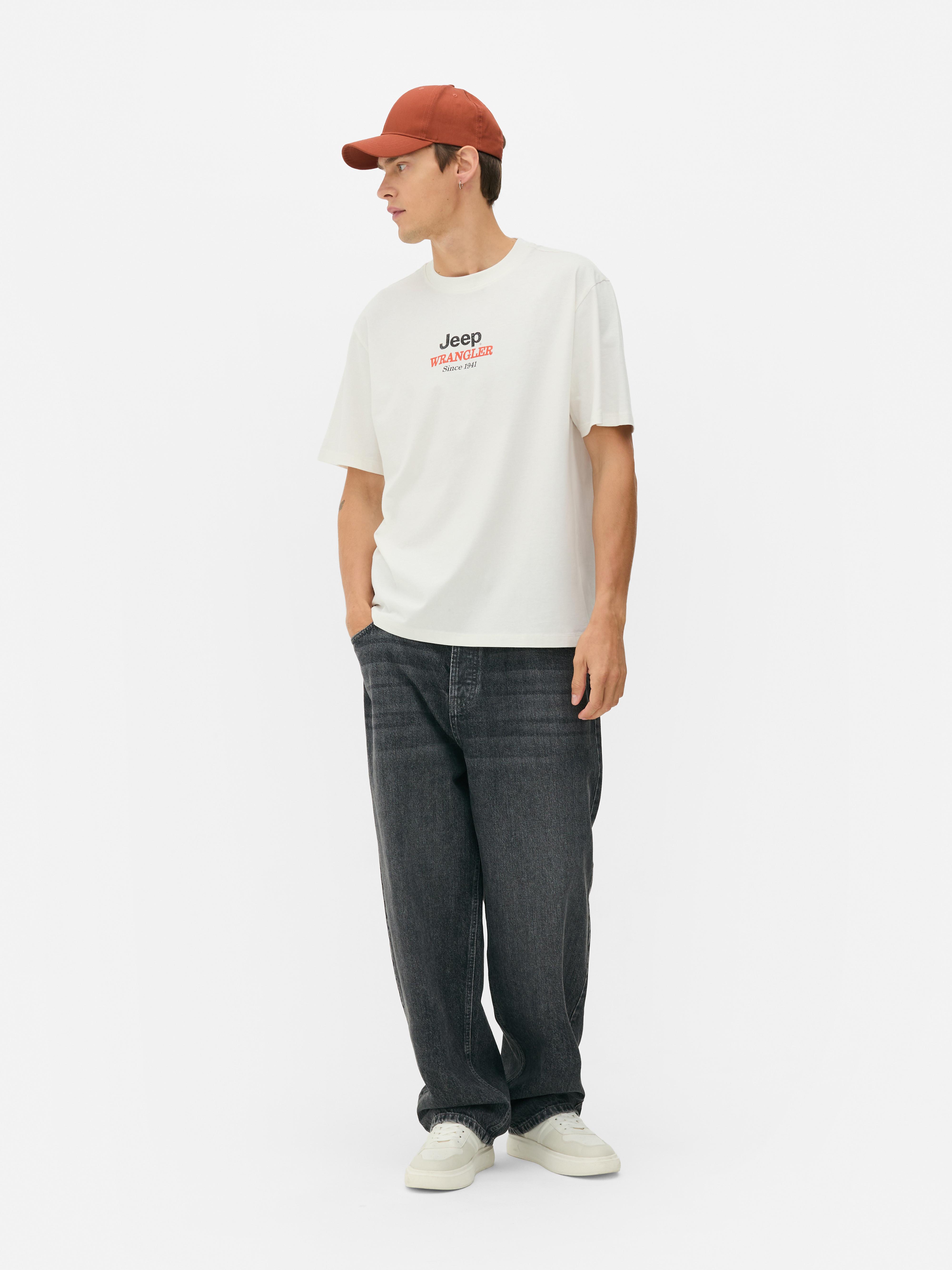 T-shirt z napisem Jeep