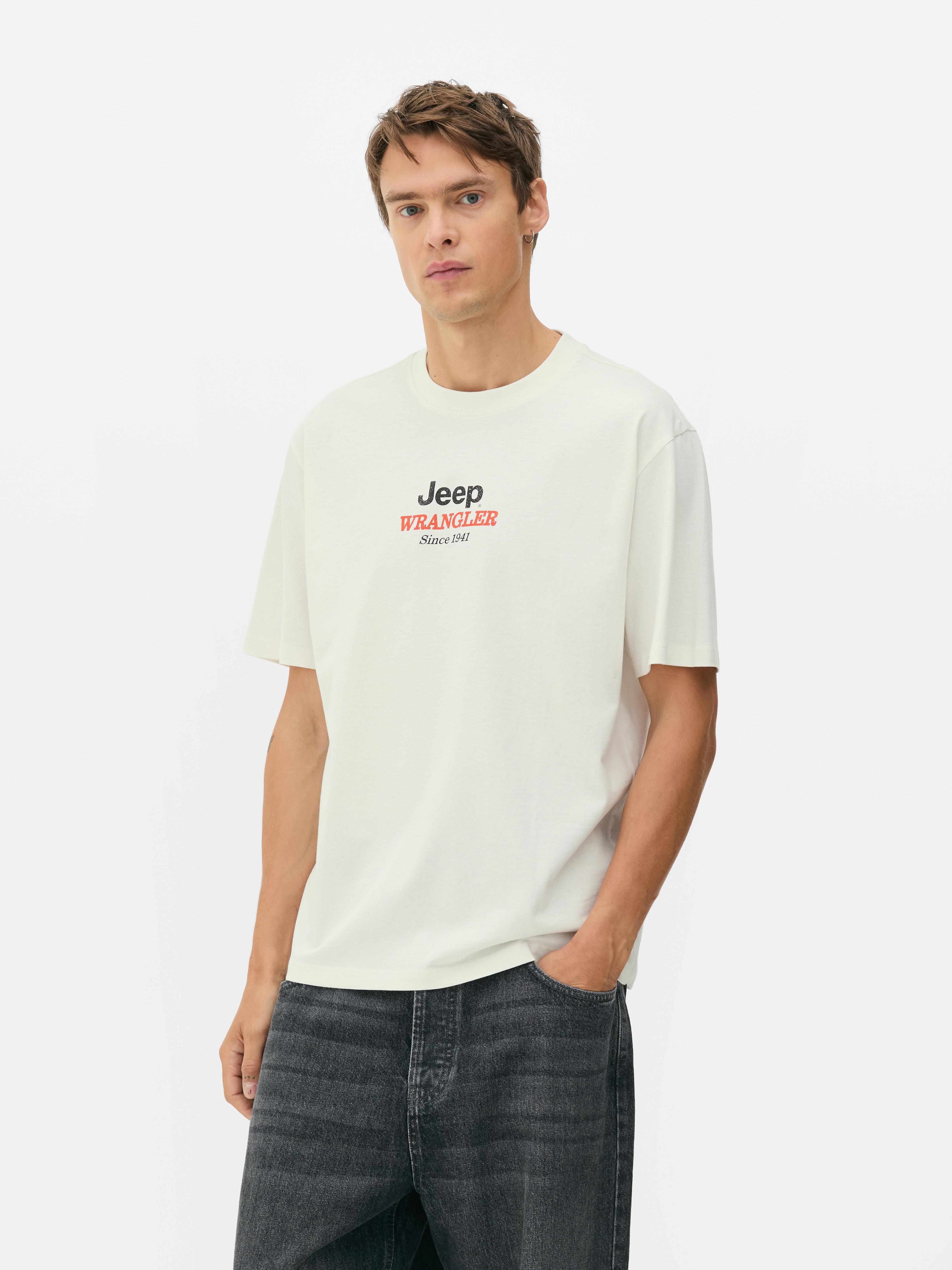 T-shirt z napisem Jeep
