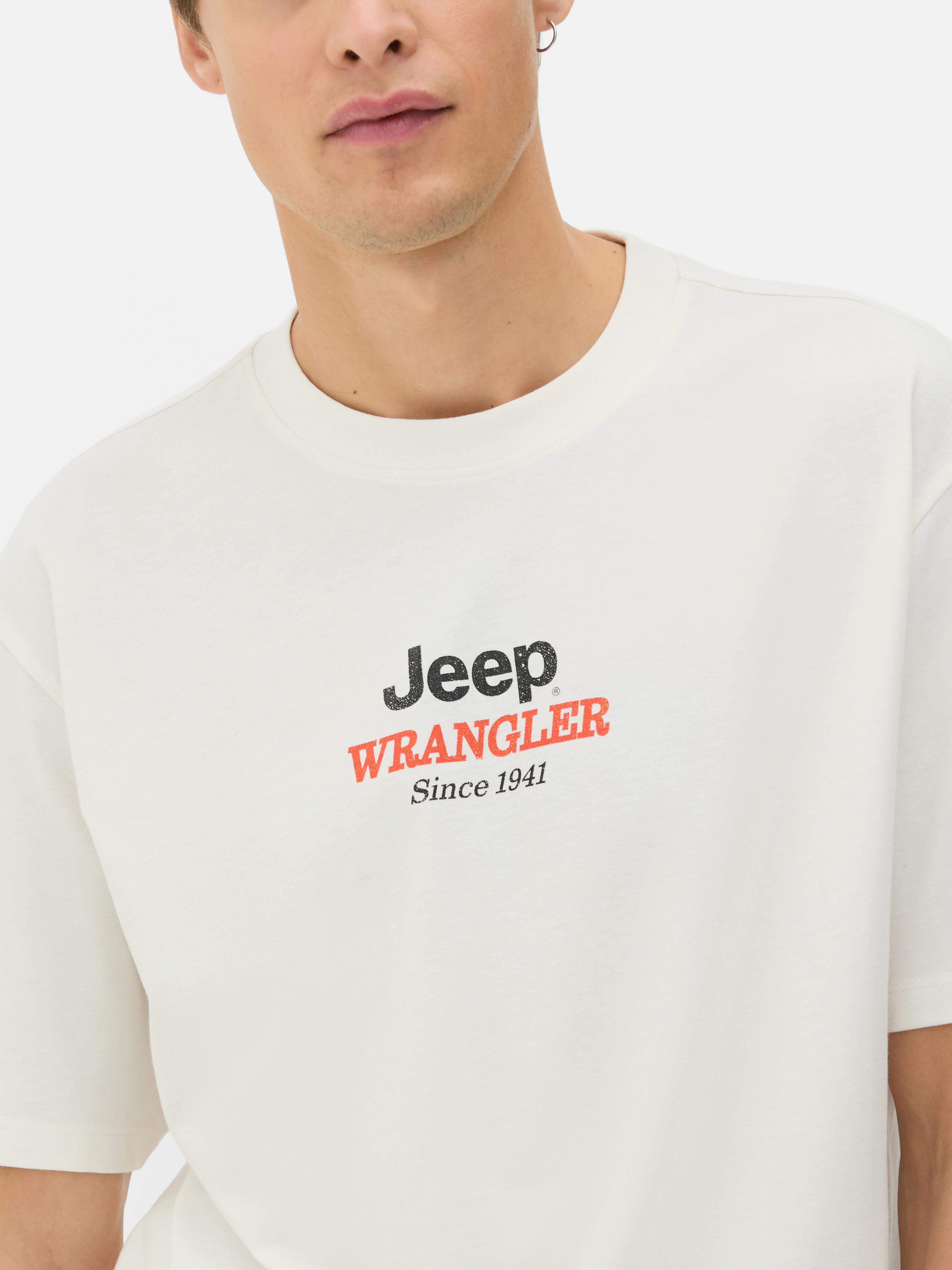 T-shirt z napisem Jeep
