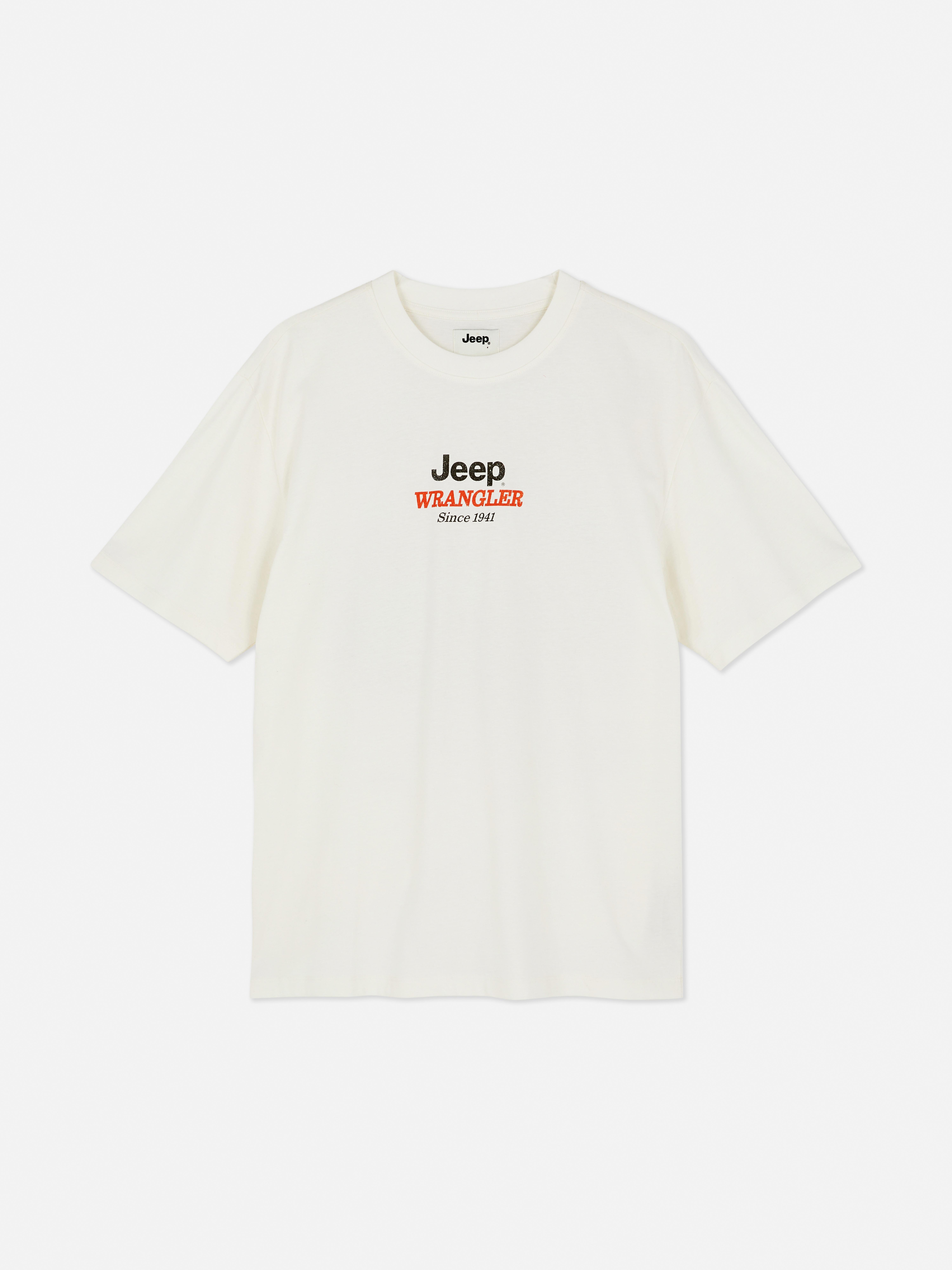T-shirt z napisem Jeep
