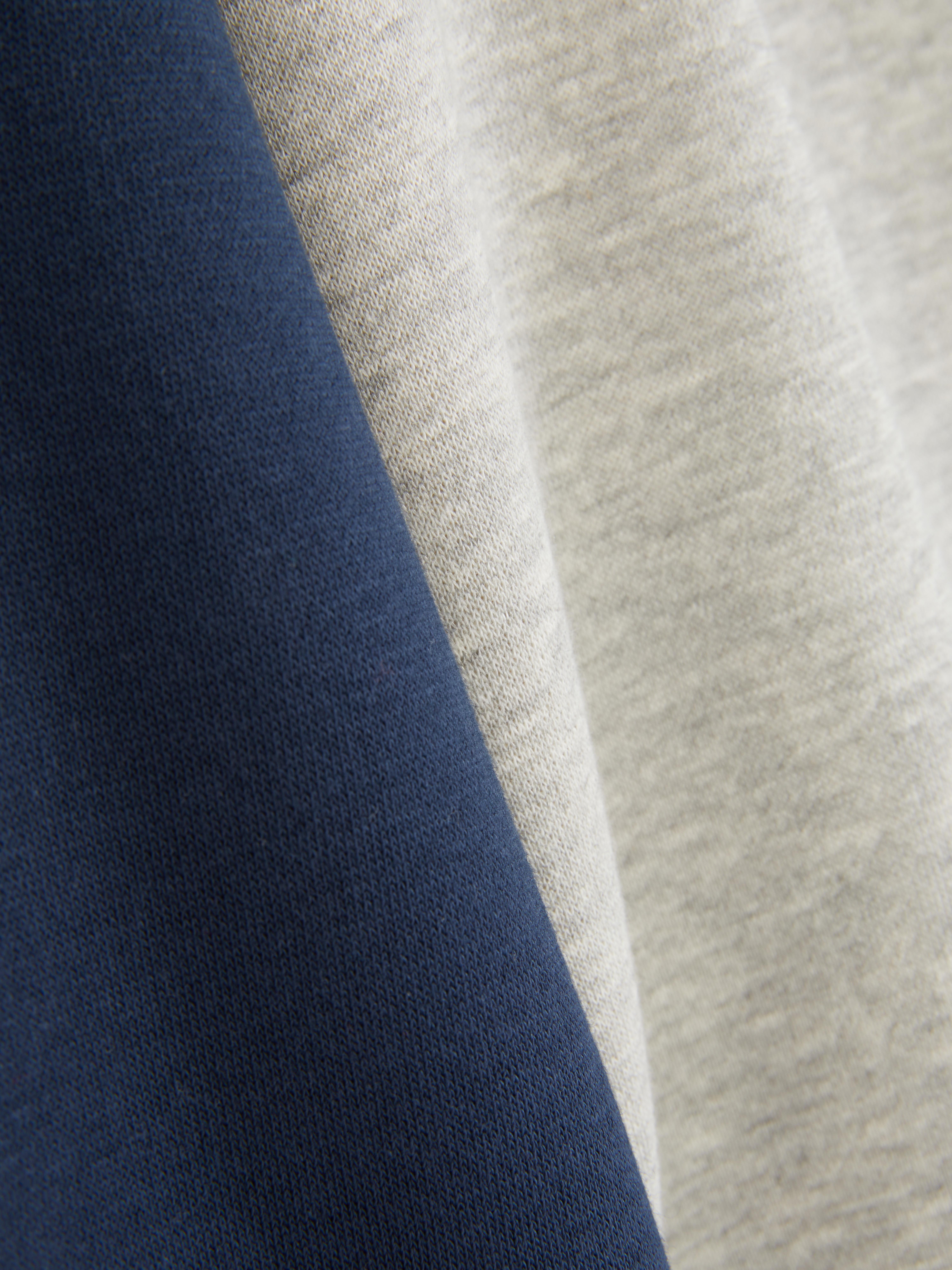 Sweatshirt met kleurblokken
