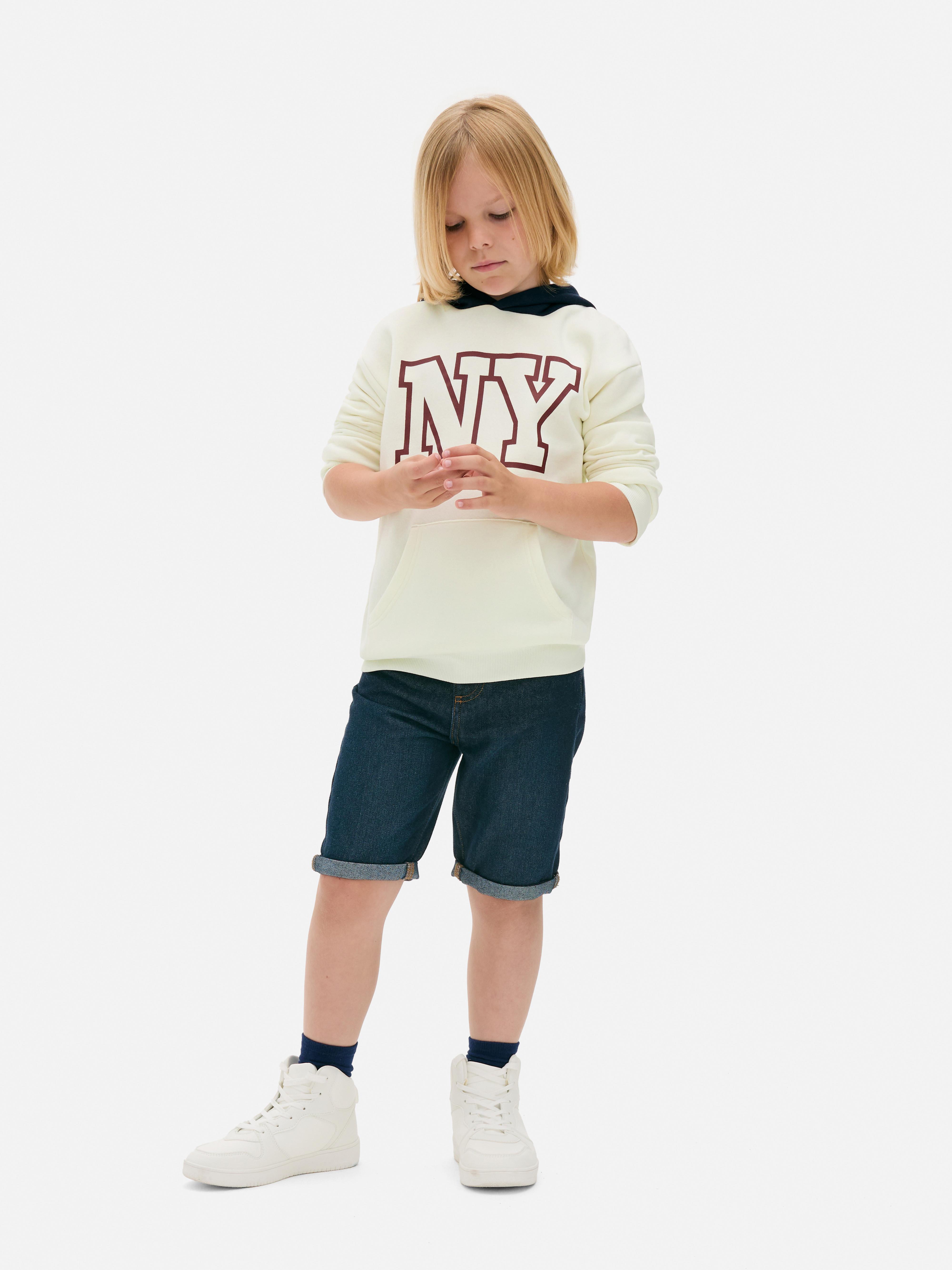 7-15 jr | Hoodie met print