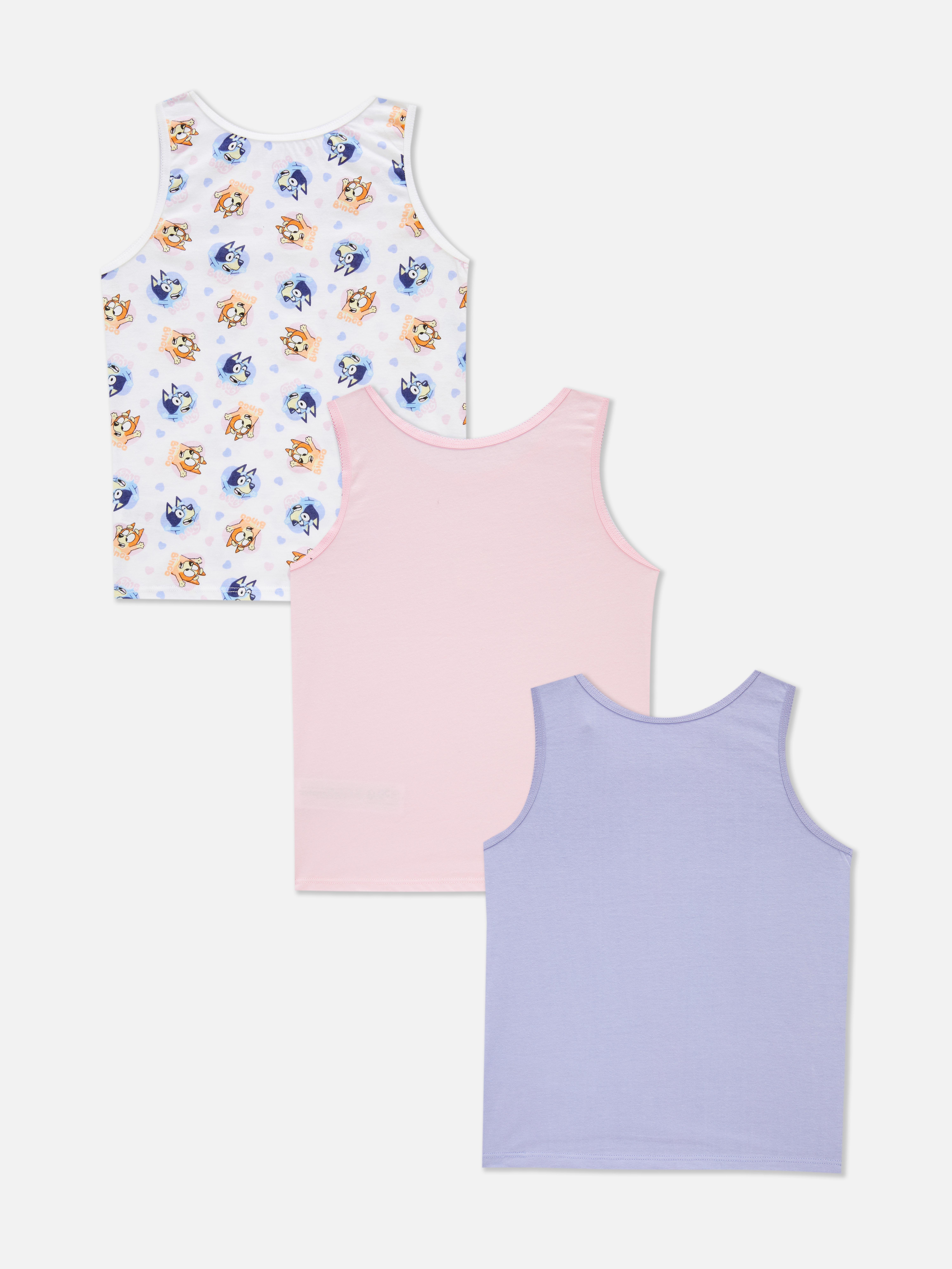 1.5-8yrs | 3pk Bluey Vests