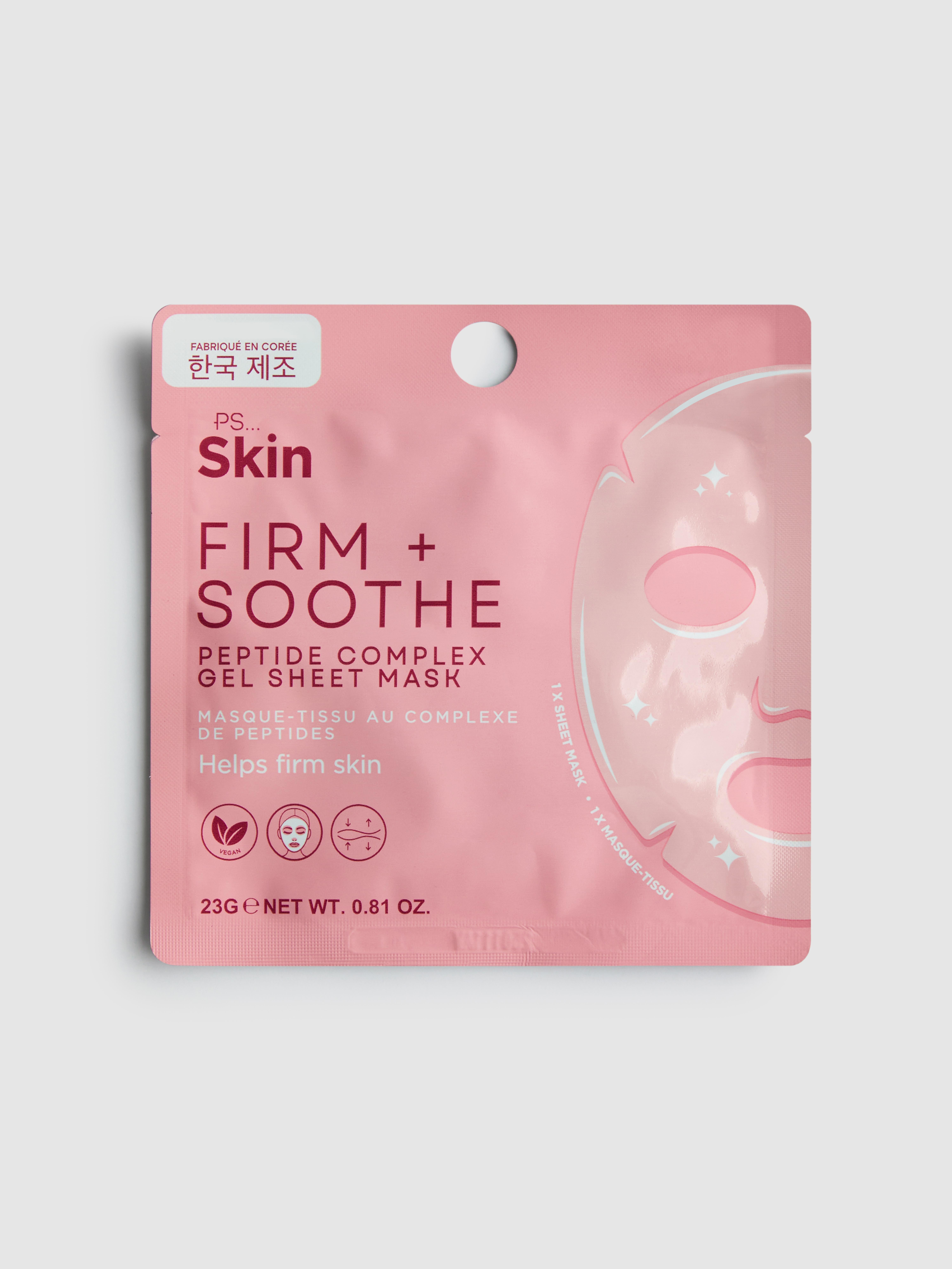 Masque-tissu gel au complexe peptidique PS... Skin