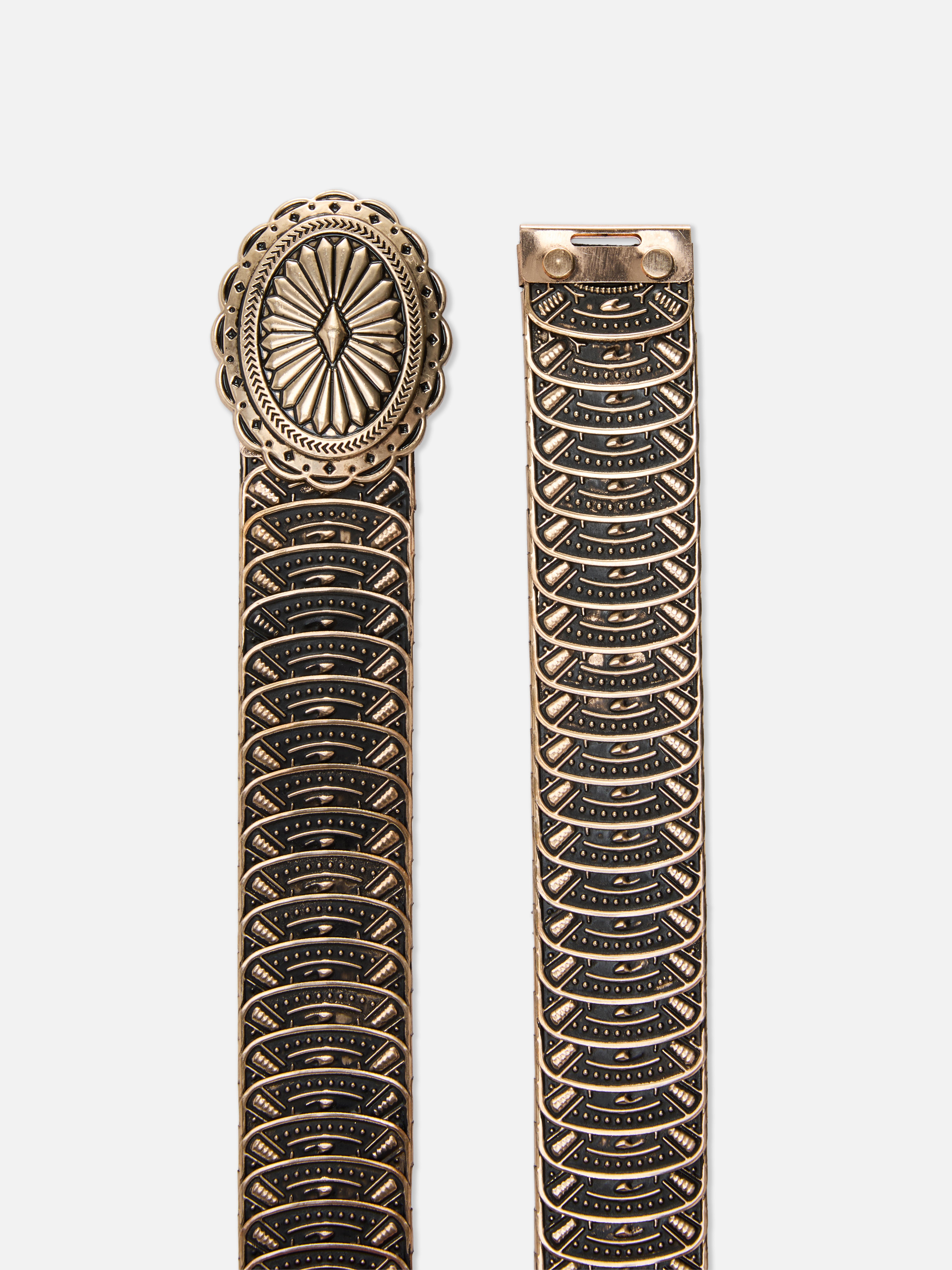 Antique Detail Stretch Belt