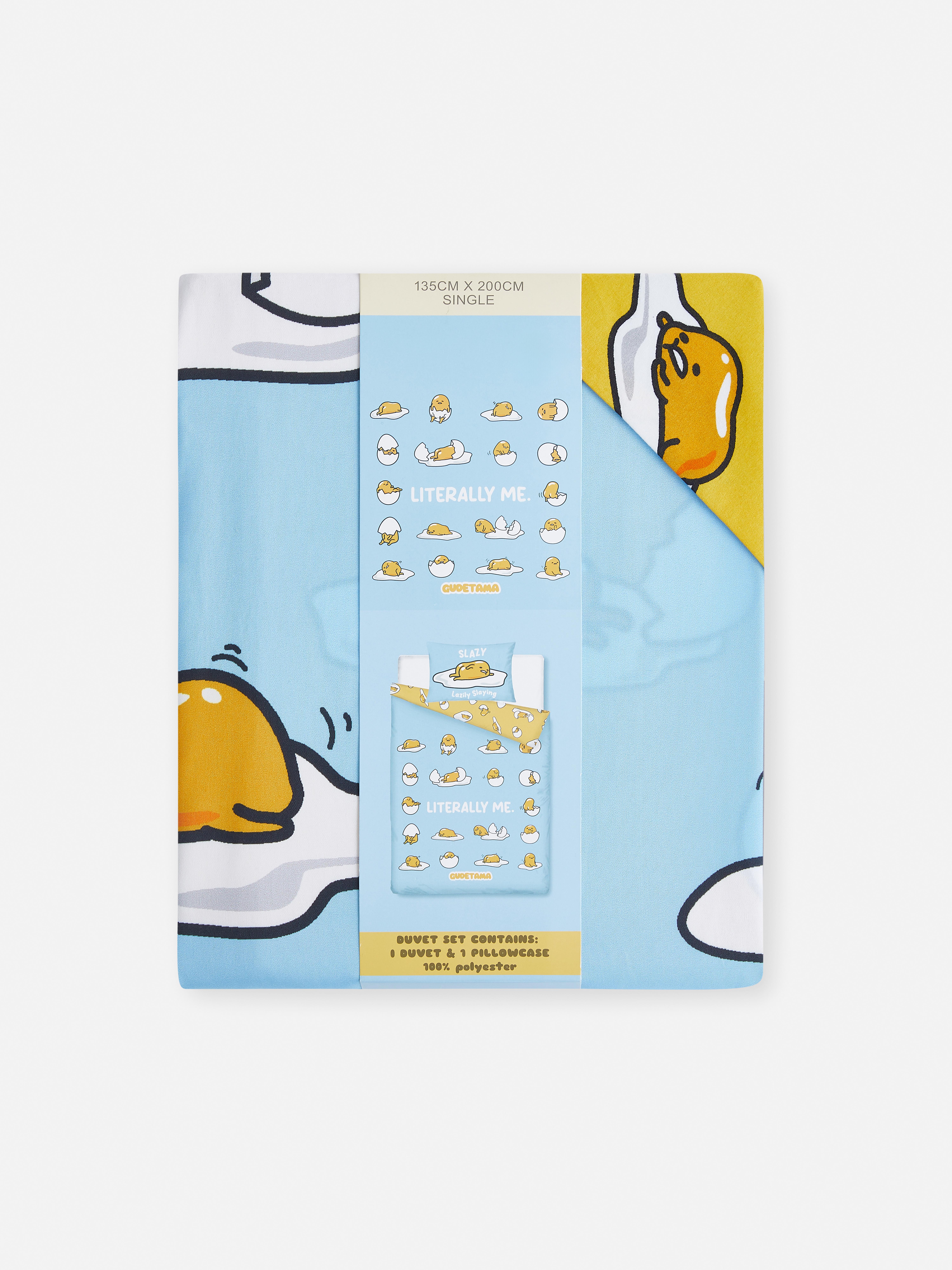 Gudetama Single Duvet Set