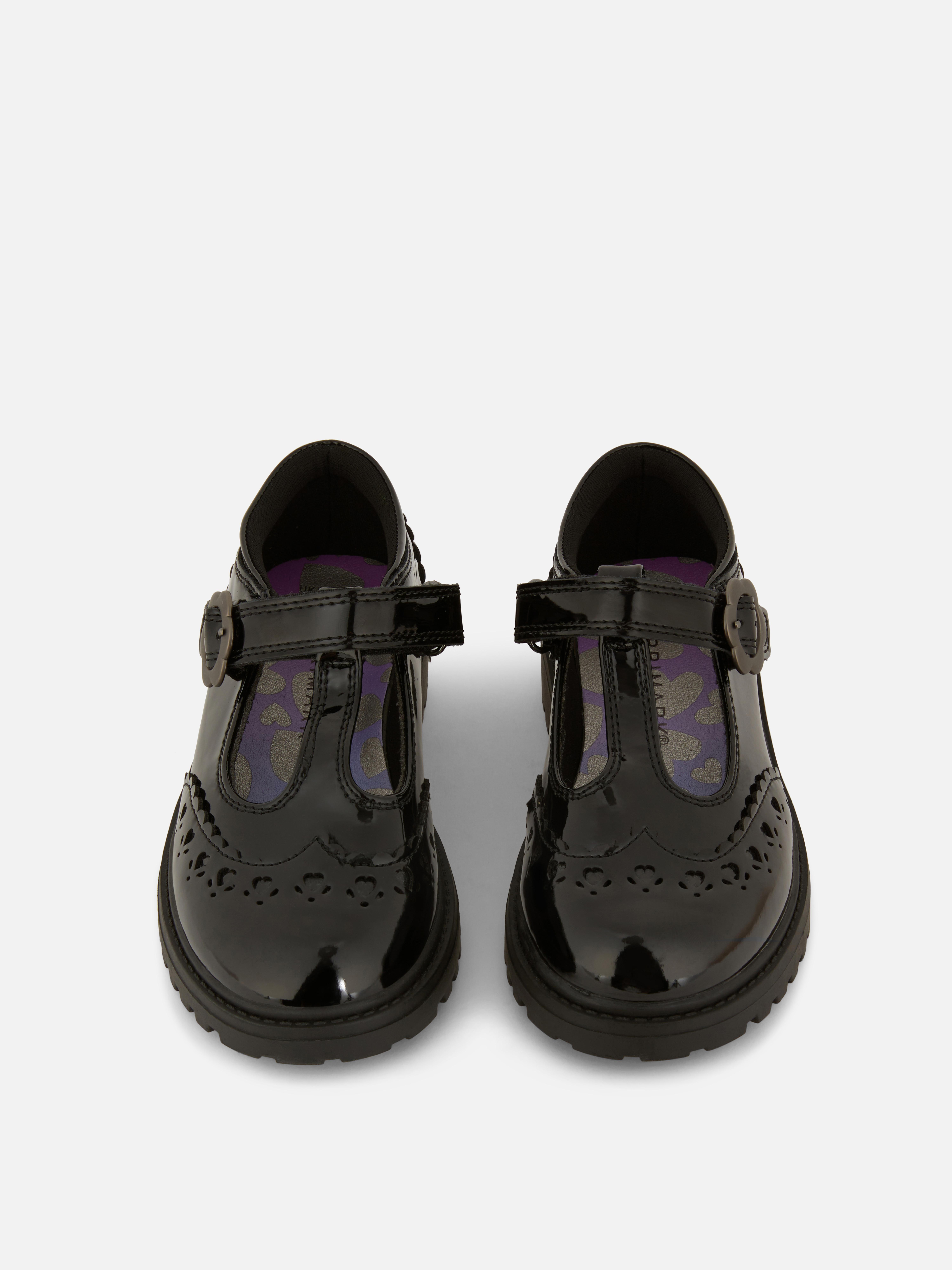 Patent T-Bar School Shoes