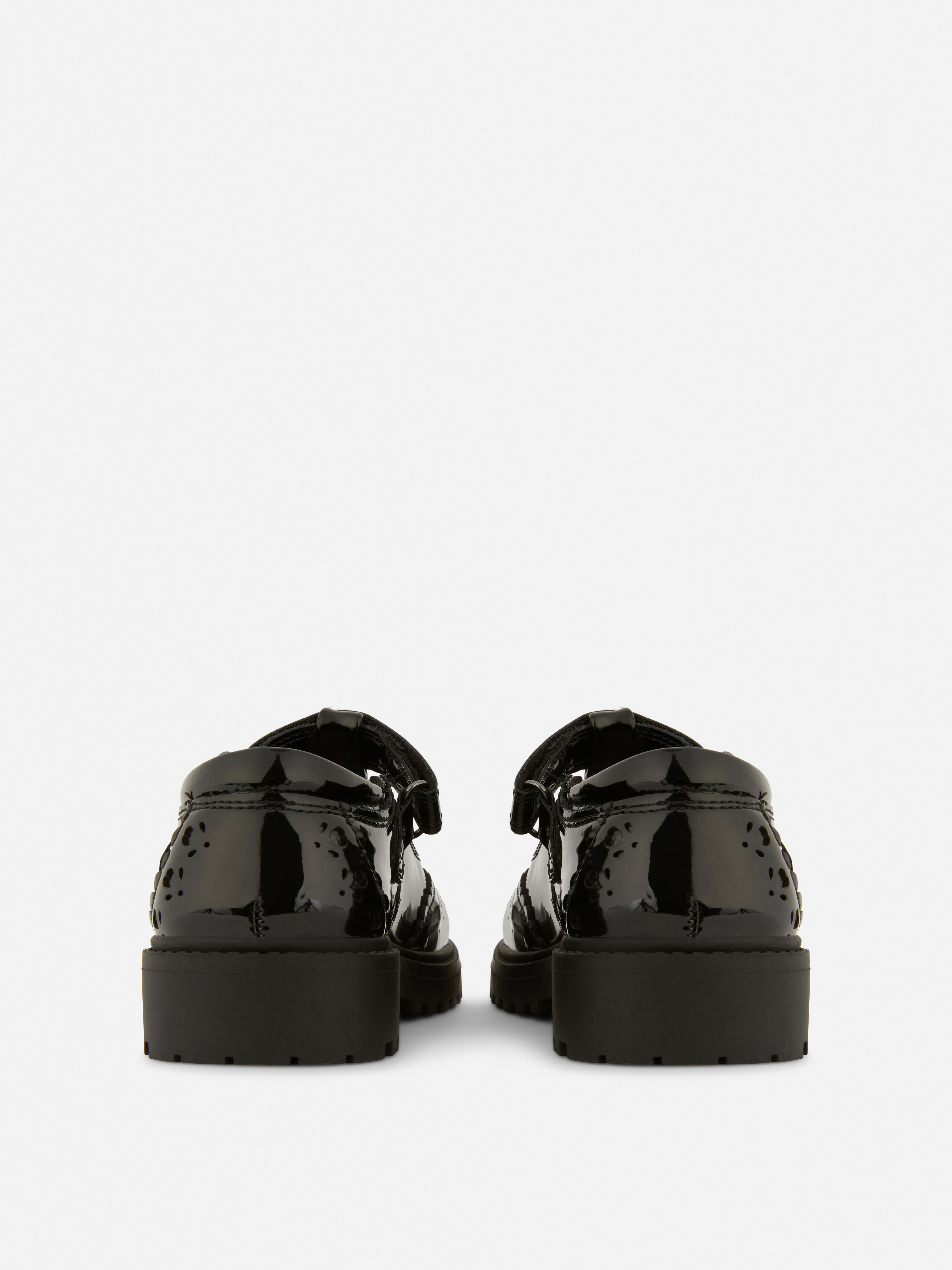 Patent T-Bar School Shoes