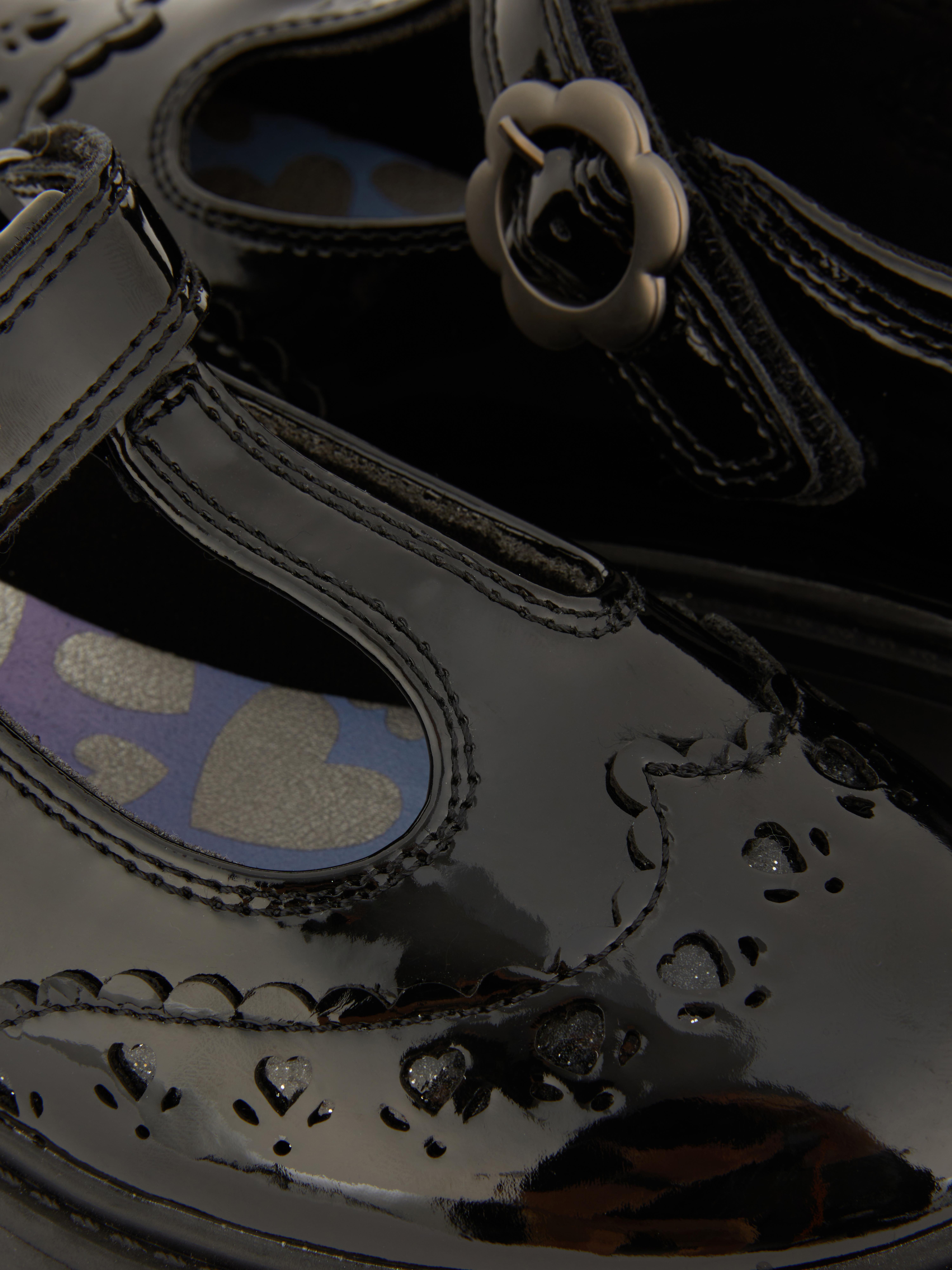 Patent T-Bar School Shoes