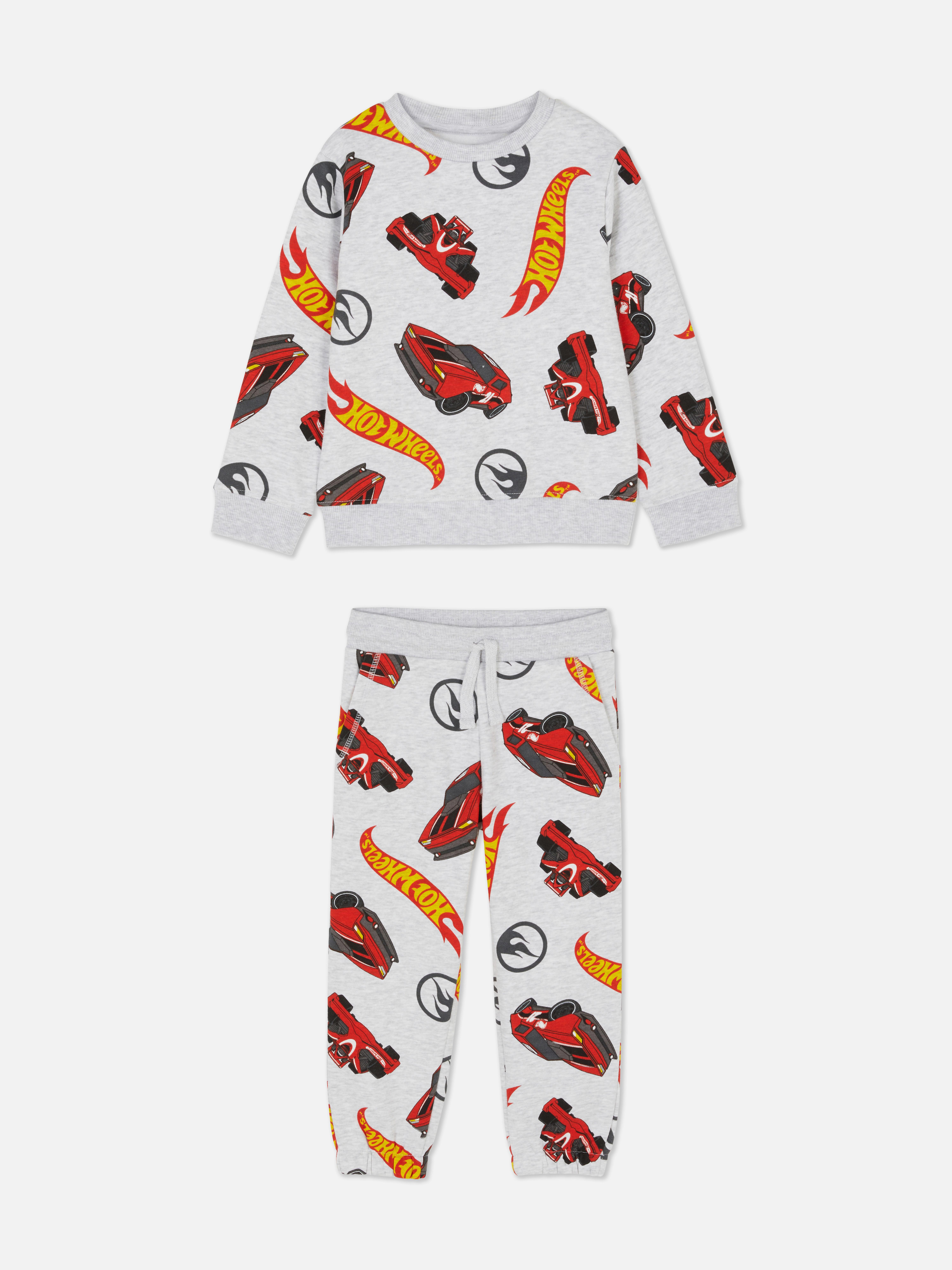 1,5–8 Jahre | „Hot Wheels“ Sweatshirt und Jogginghose im Set