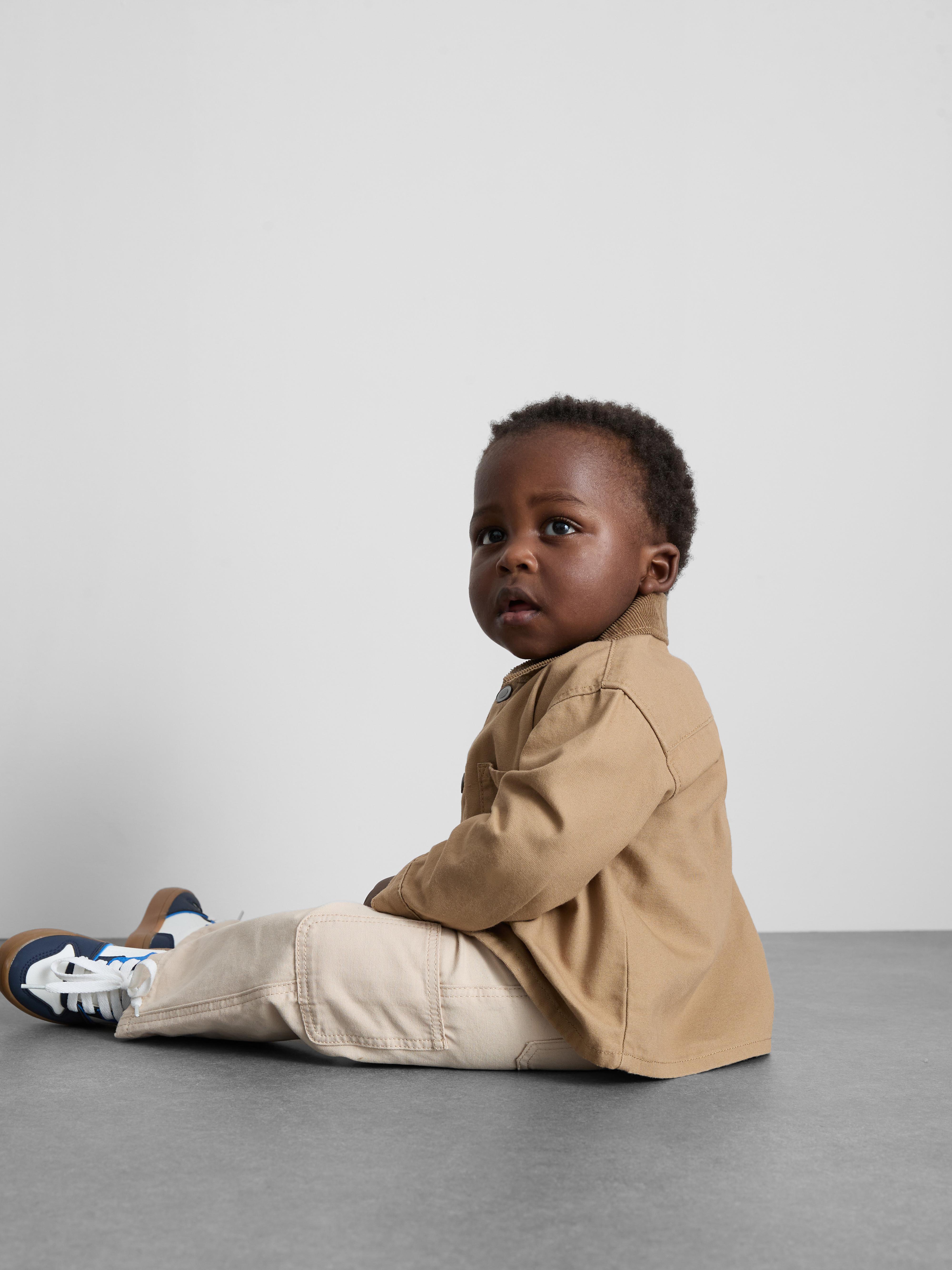 0-36mths | 3-piece Shacket and Pants Set