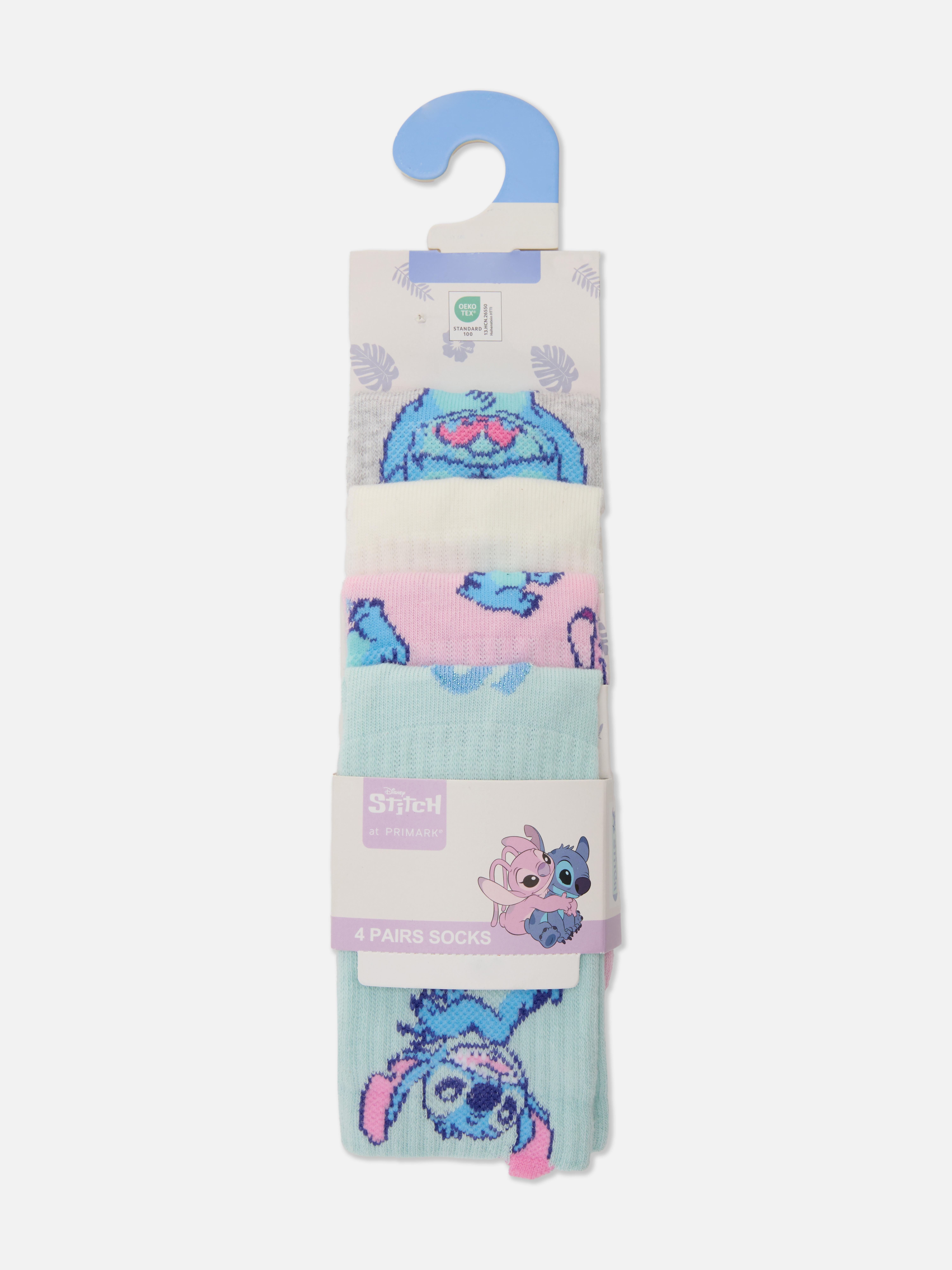 Enkelsokken Disney's Stitch, 4 paar