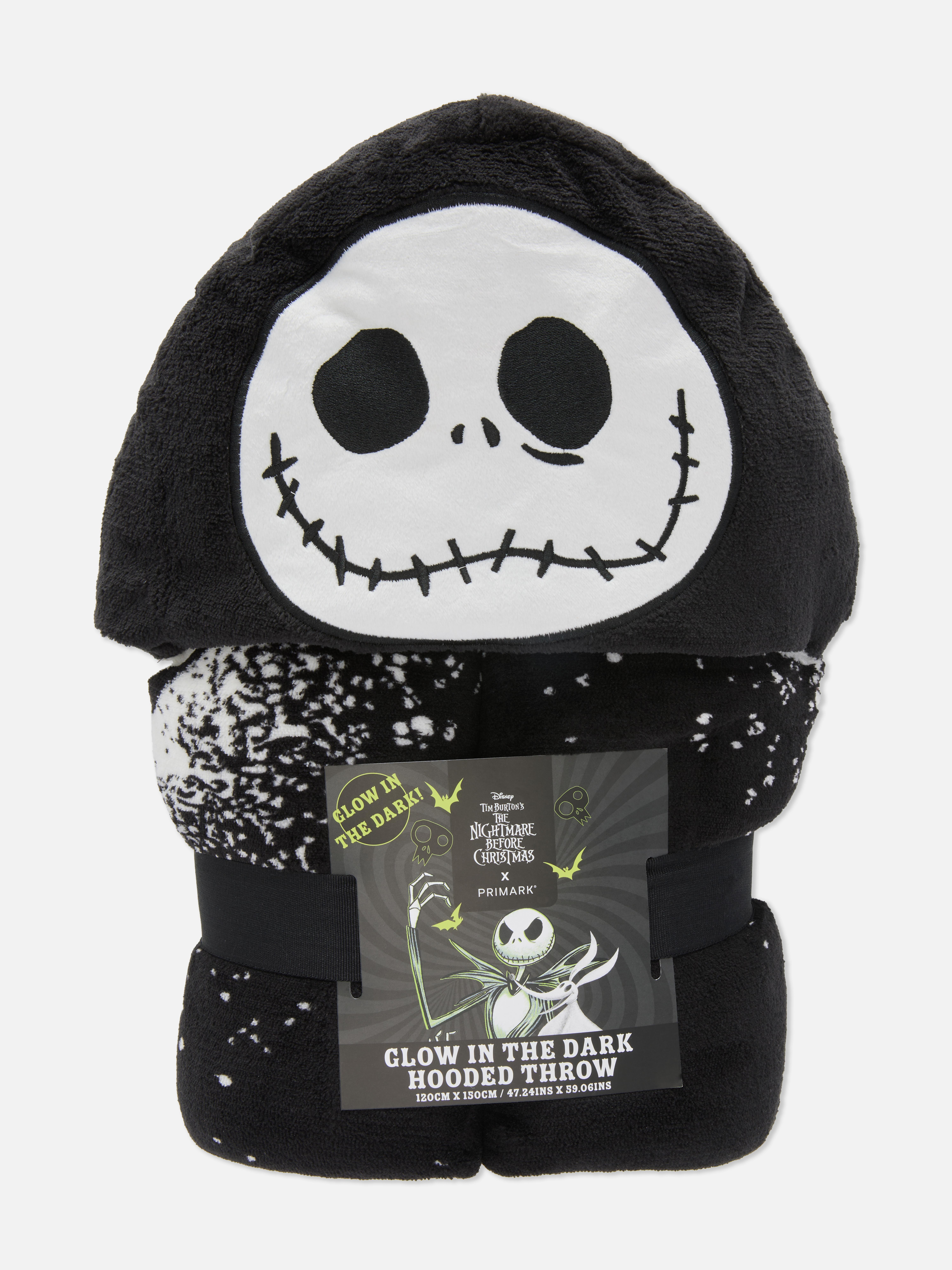 The Nightmare Before Christmas Hooded Throw
