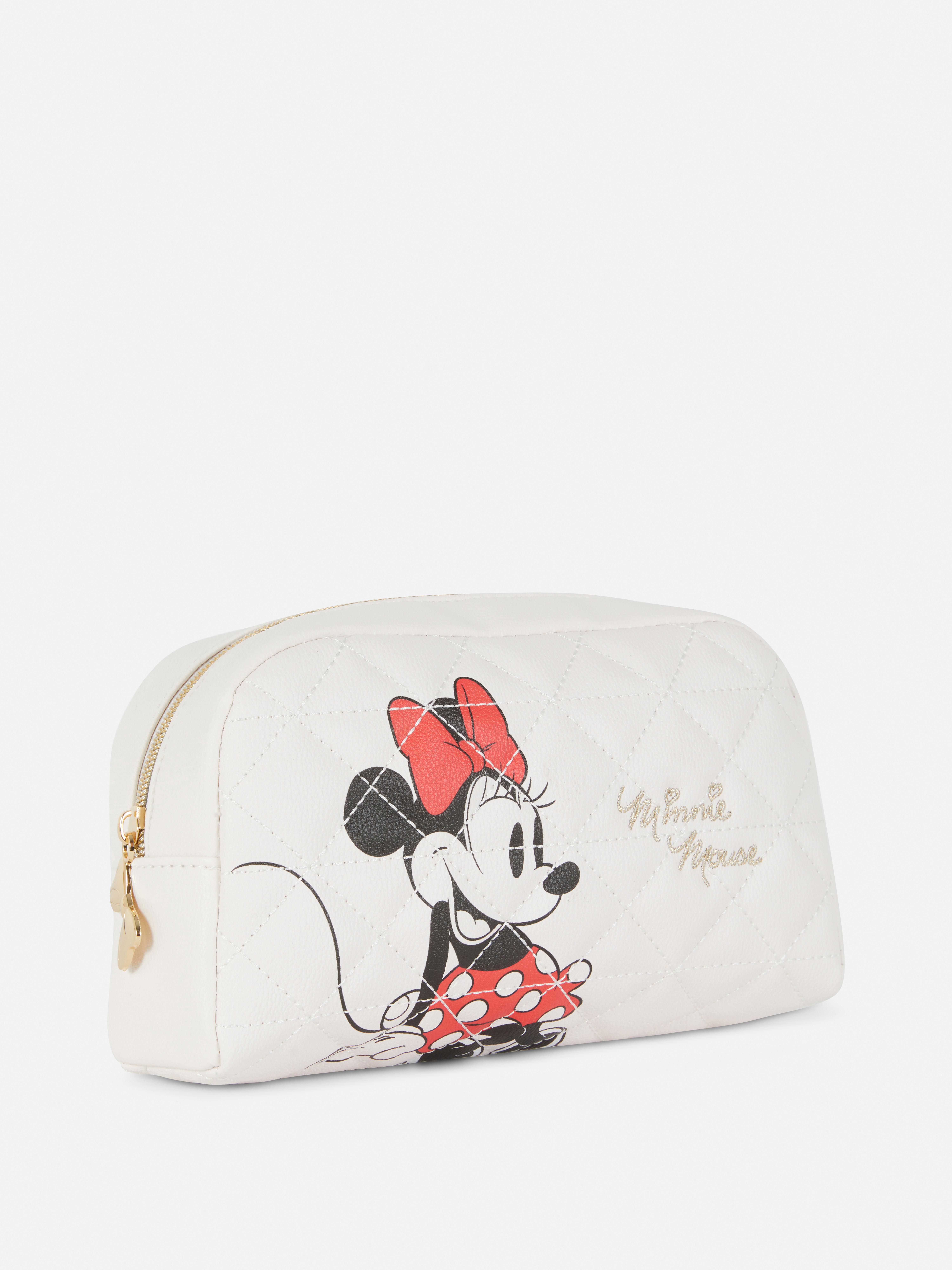 Pikowana kosmetyczka z Myszką Minnie Disneya