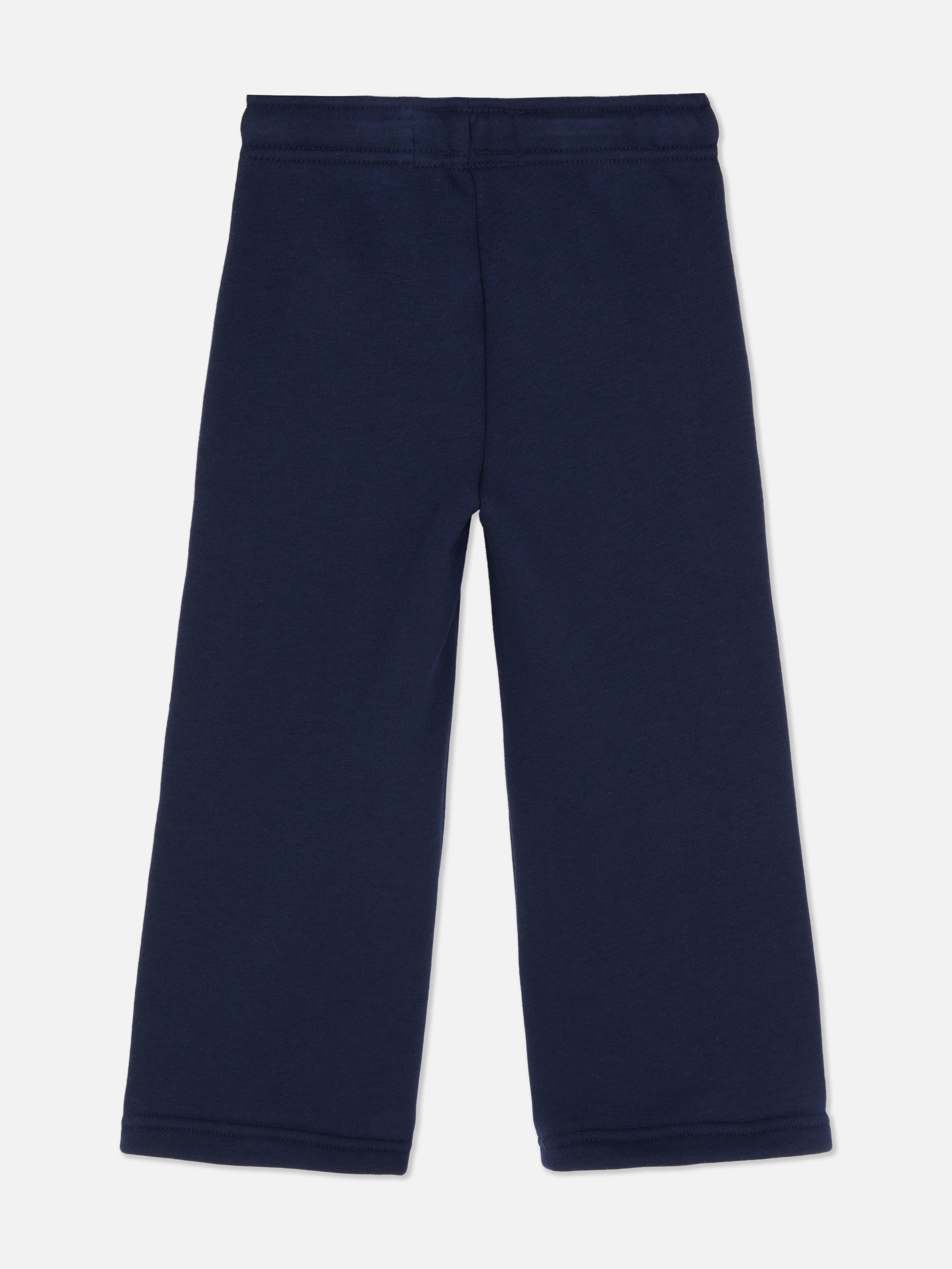 1,5-8 jr | Wijde joggingbroek met zijstreep