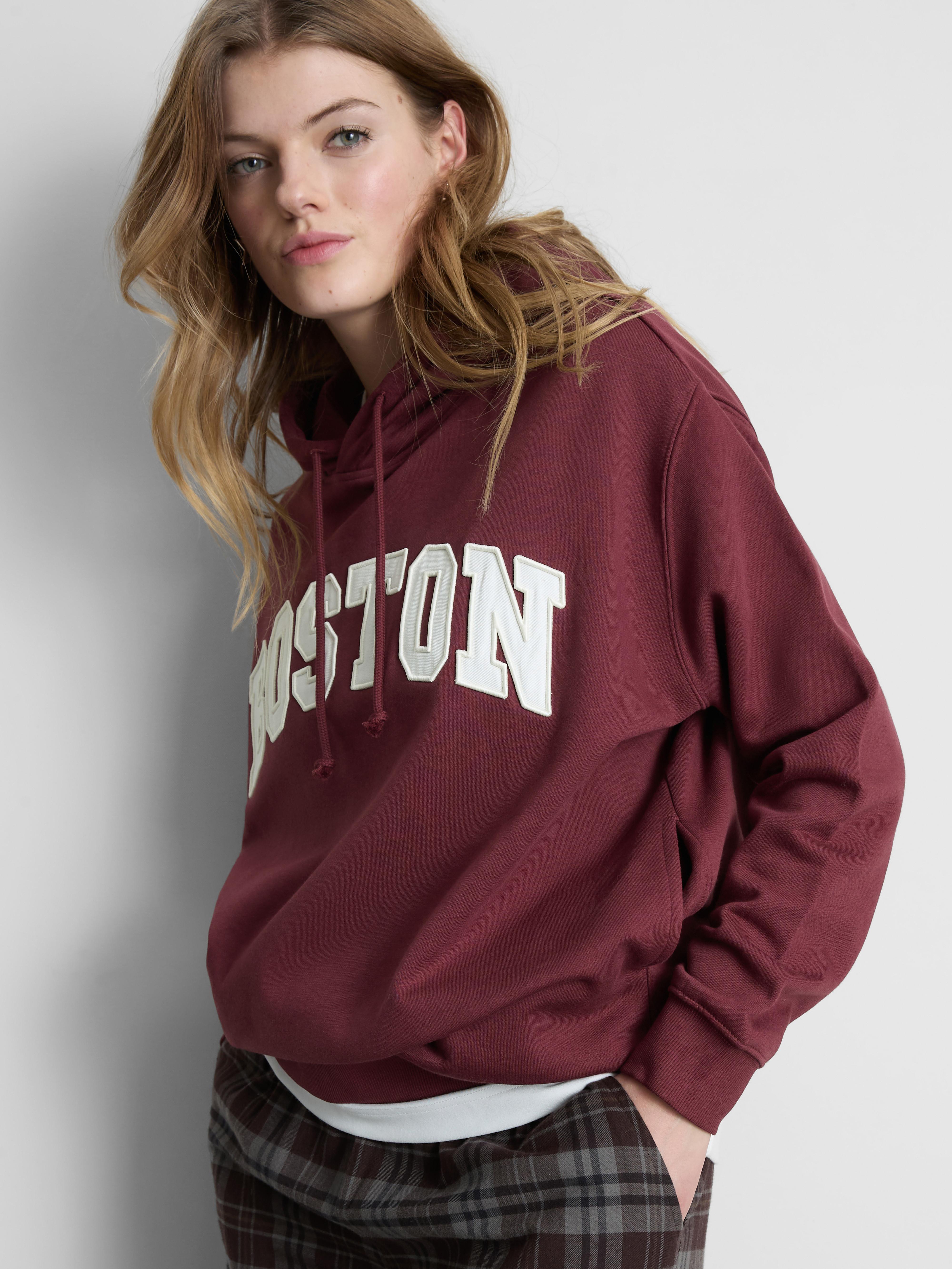 Relaxed Boston Hoodie