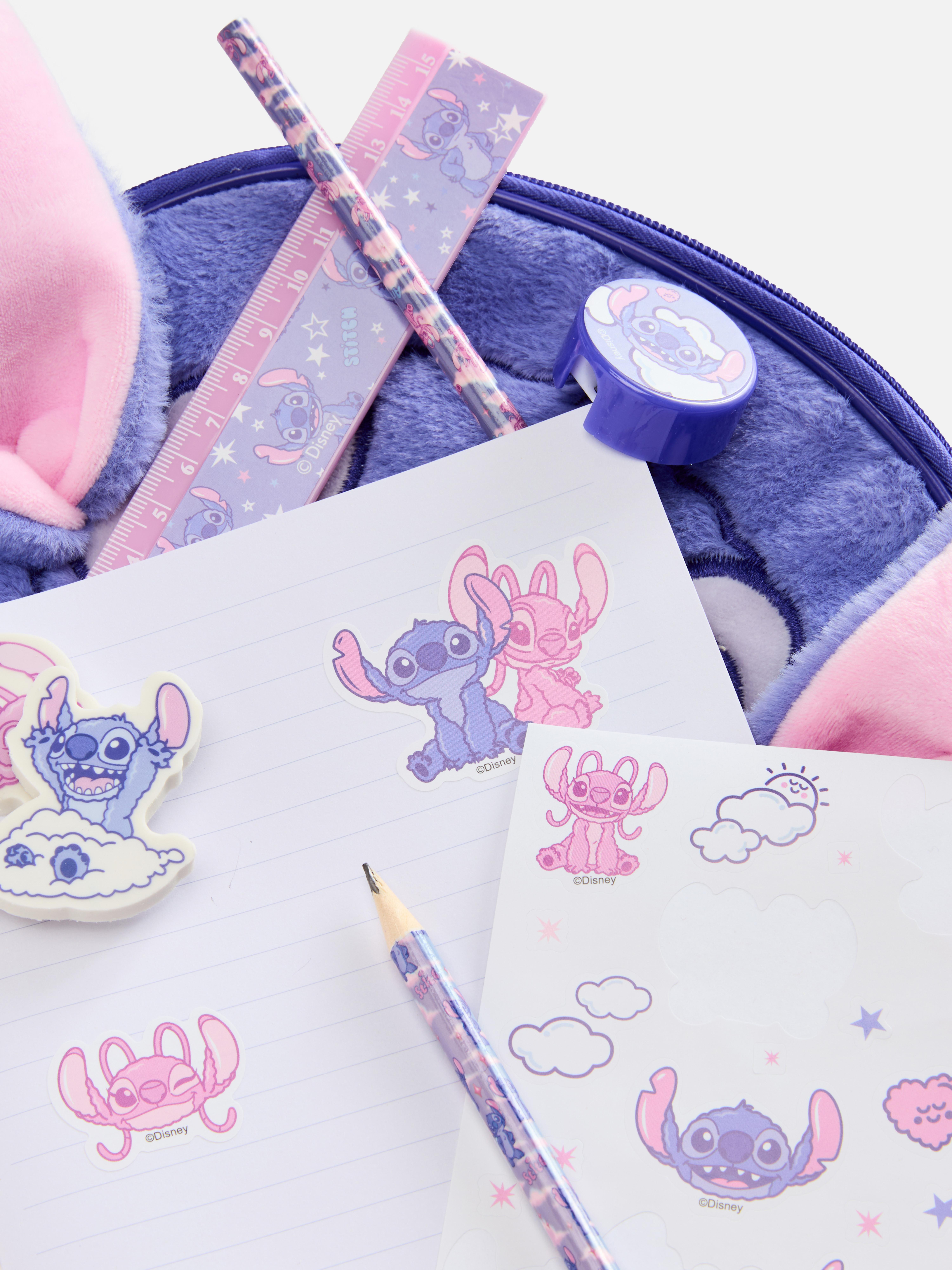 Disney’s Stitch Plush Stationery Backpack